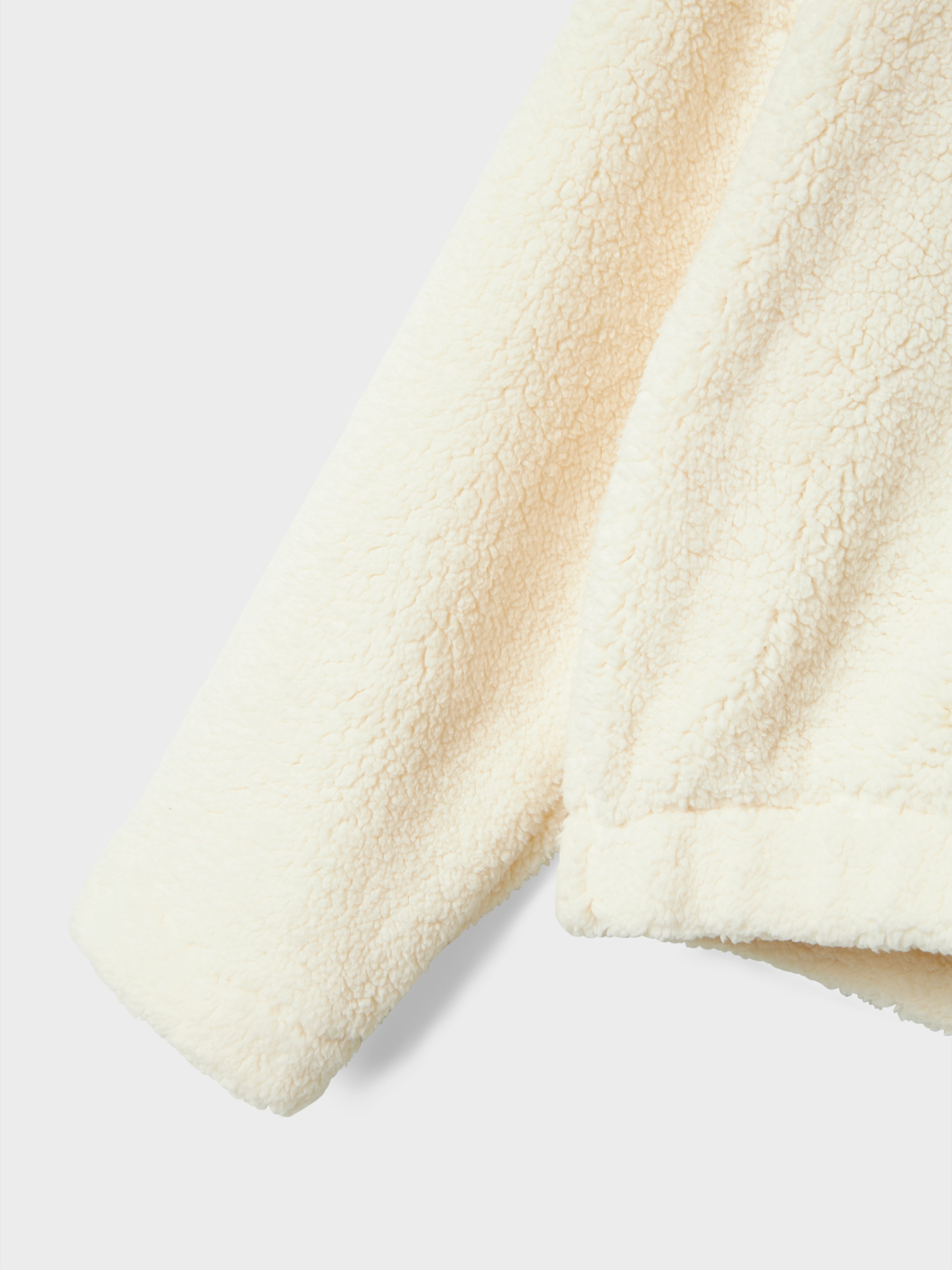 Name It Fleecepullover »NKFODETTE LS TEDDY PULLOVER WH PS«