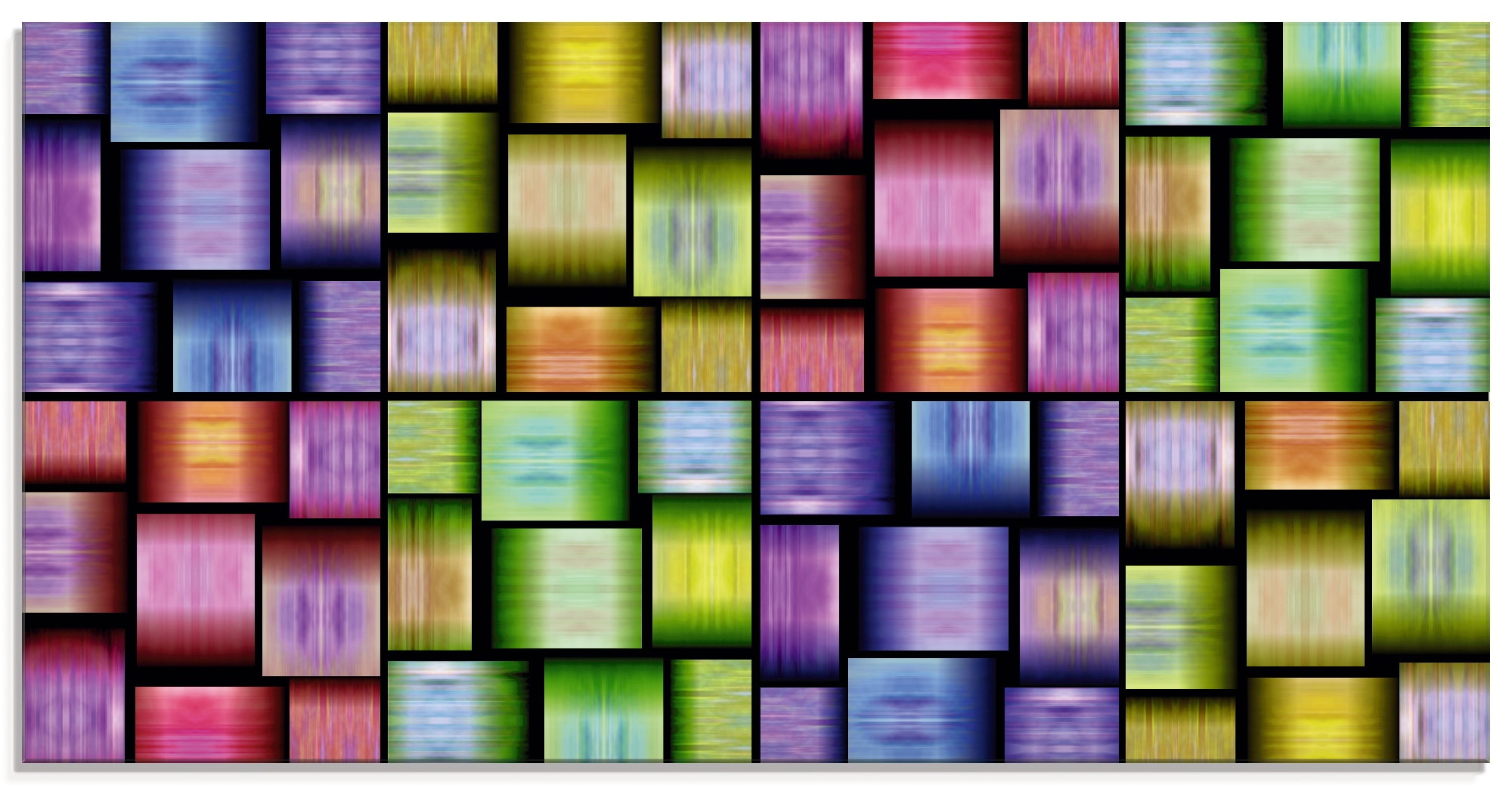 Artland Glasbild »Bunte Muster«, Muster, (1 St.), in verschiedenen Grössen  online kaufen | Jelmoli-Versand