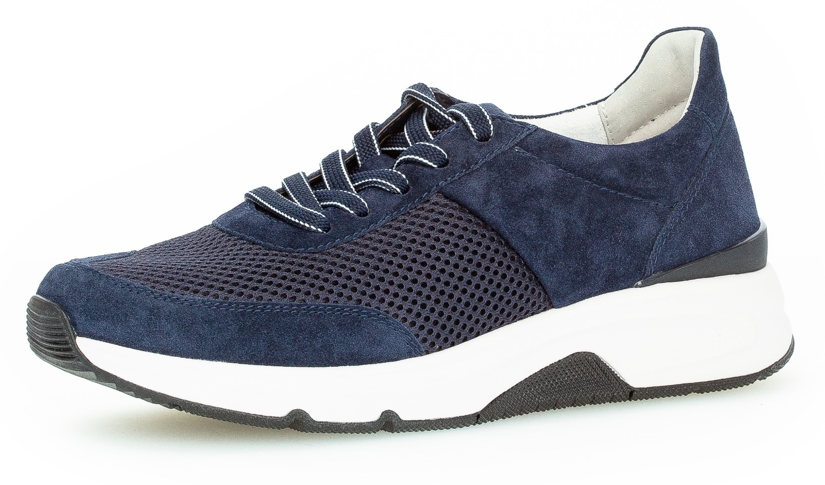 rollingsoft Keilsneaker, Freizeitschuh, Halbschuh, Schnürschuh, Logoschriftzug an der Ferse
