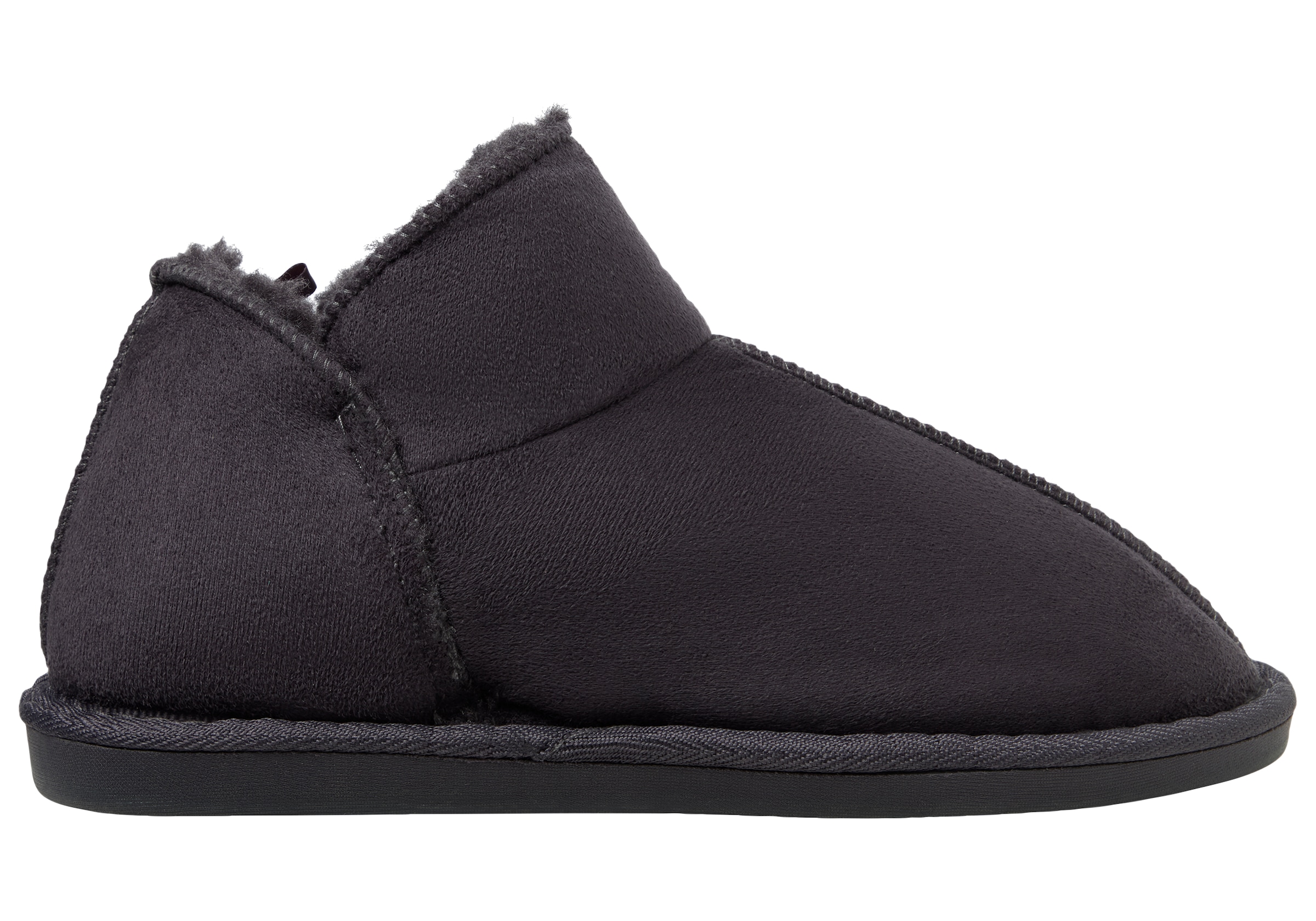Apollo Hausschuh »LADIES HOME BOOTS SUEDE«, mit Logoprägung und kuscheligen, wärmenden Innenfutter