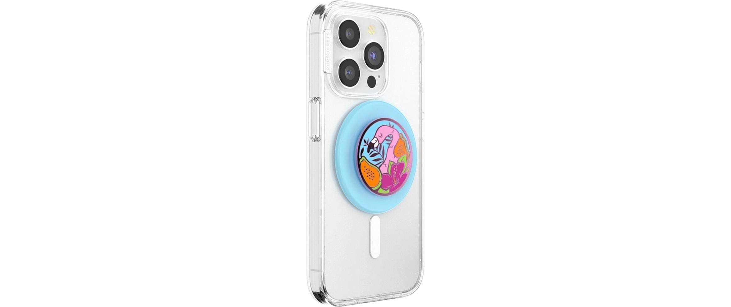 Popsockets Handy-Halterung »Flamingo Enamel MagSafe«, Universalhalterung