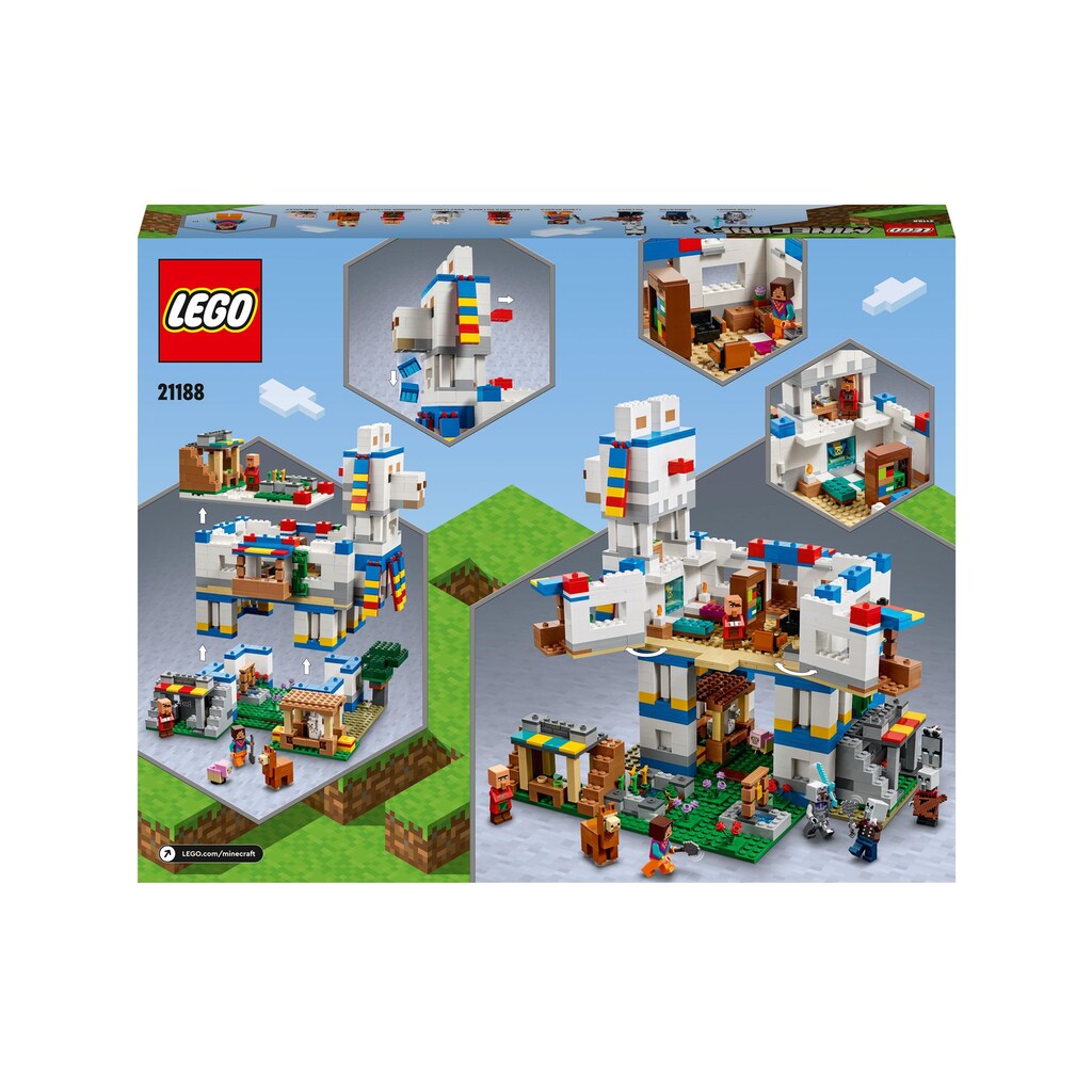 LEGO® Spielbausteine »Das Lamadorf 21188«, (1252 St.)