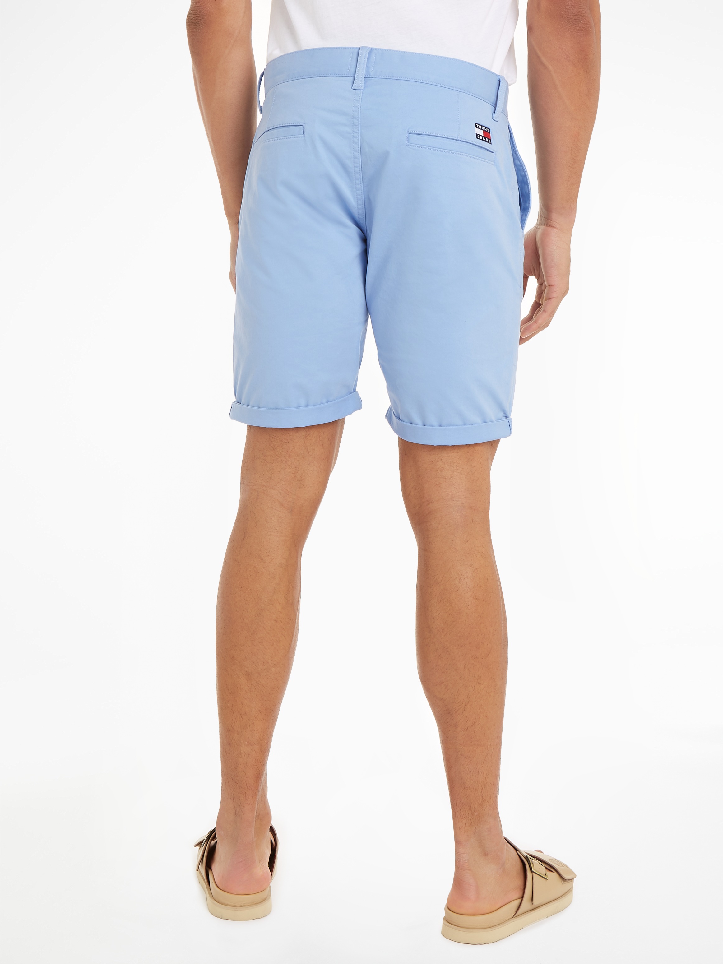 Tommy Jeans Chinoshorts »TJM SCANTON SHORT«, Markenstickerei