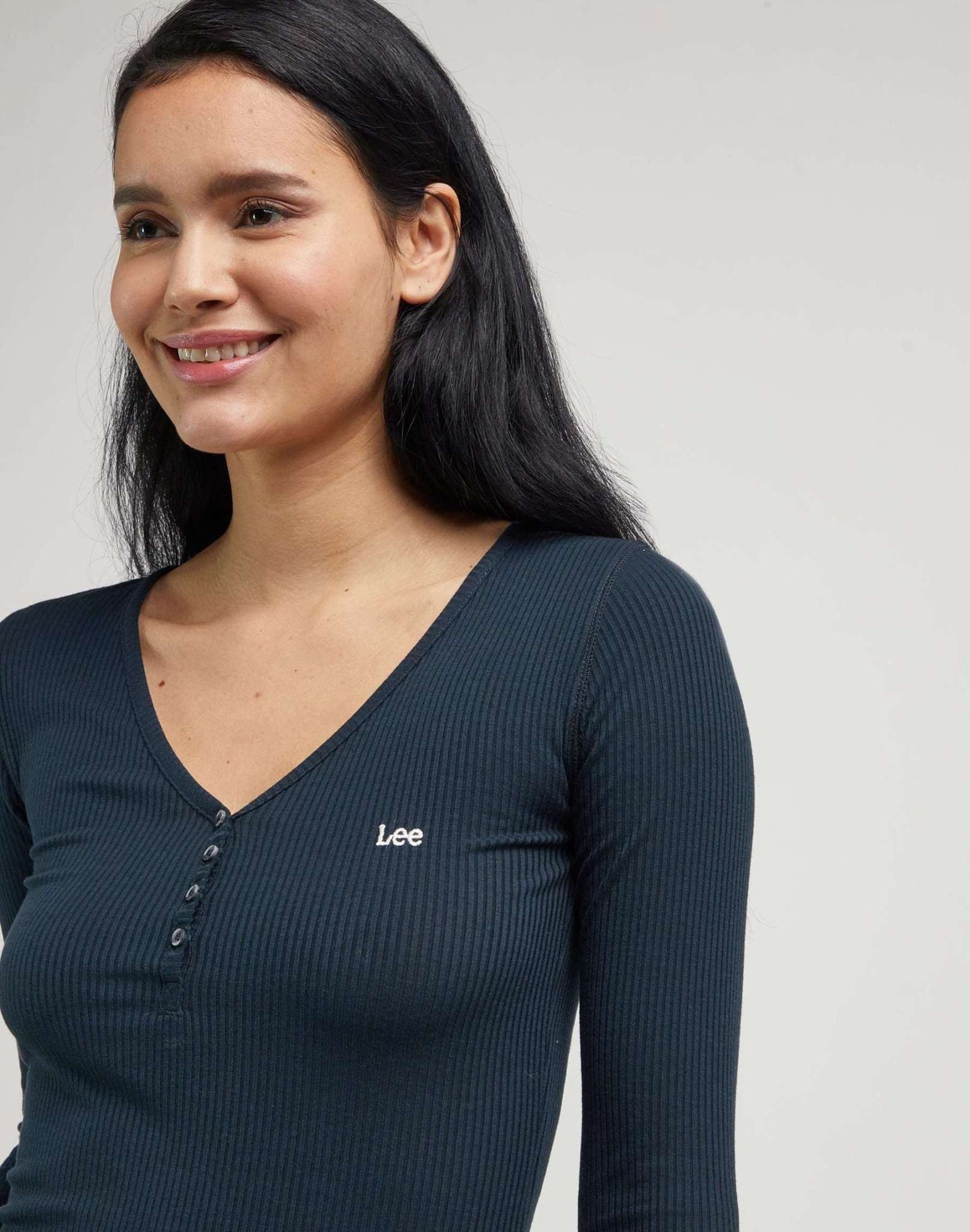 Lee® Langarmshirt »LEE Pullover Ls Henley«