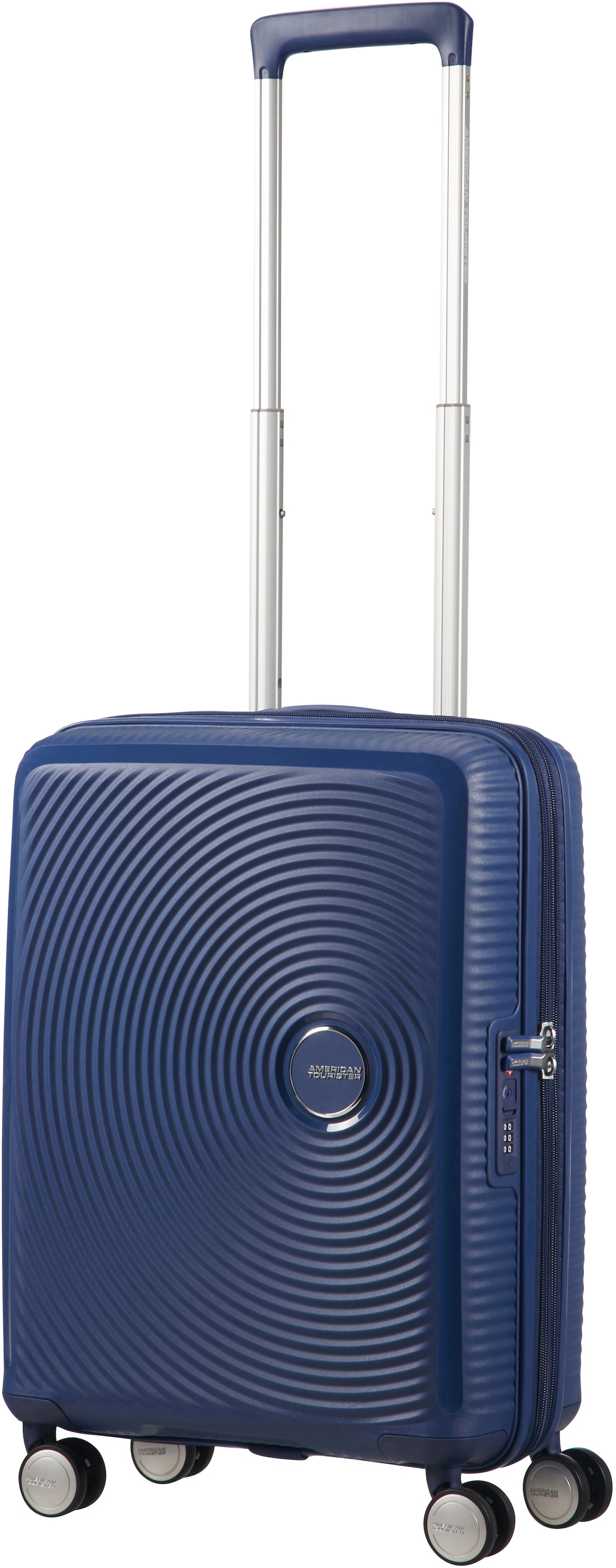 American Tourister® Hartschalen-Trolley »SOUNDBOX, in verschiedenen Farben und Grössen«, 4 Rollen, Reisekoffer Trolley Aufgabegepäck TSA-Zahlenschloss Volumenerweiterung