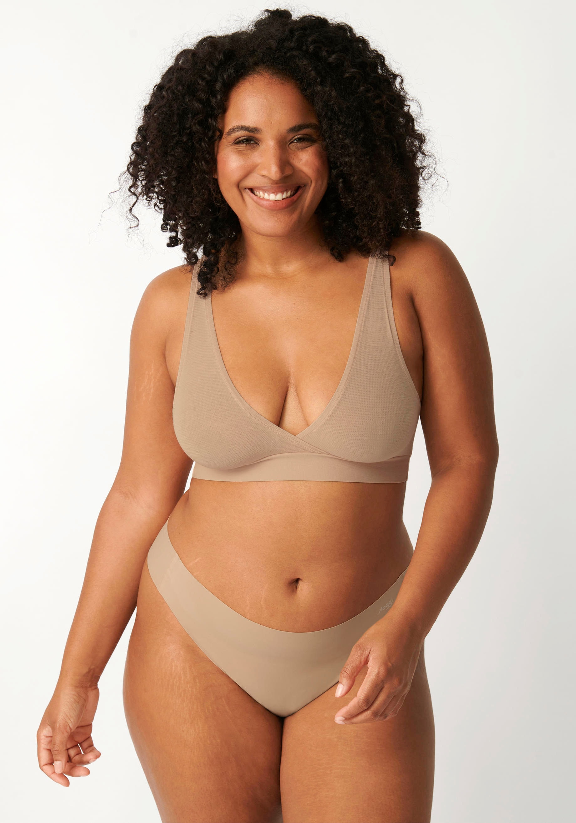 sloggi Bralette »GO Allround«, One Size, hohe Elastizität, breites Unterbrustband, sportiver Look