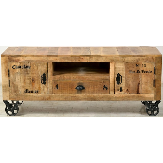❤ SIT Lowboard »Rustic«, im Factory design, Breite 140 cm, Shabby Chic,  Vintage kaufen im Jelmoli-Online Shop