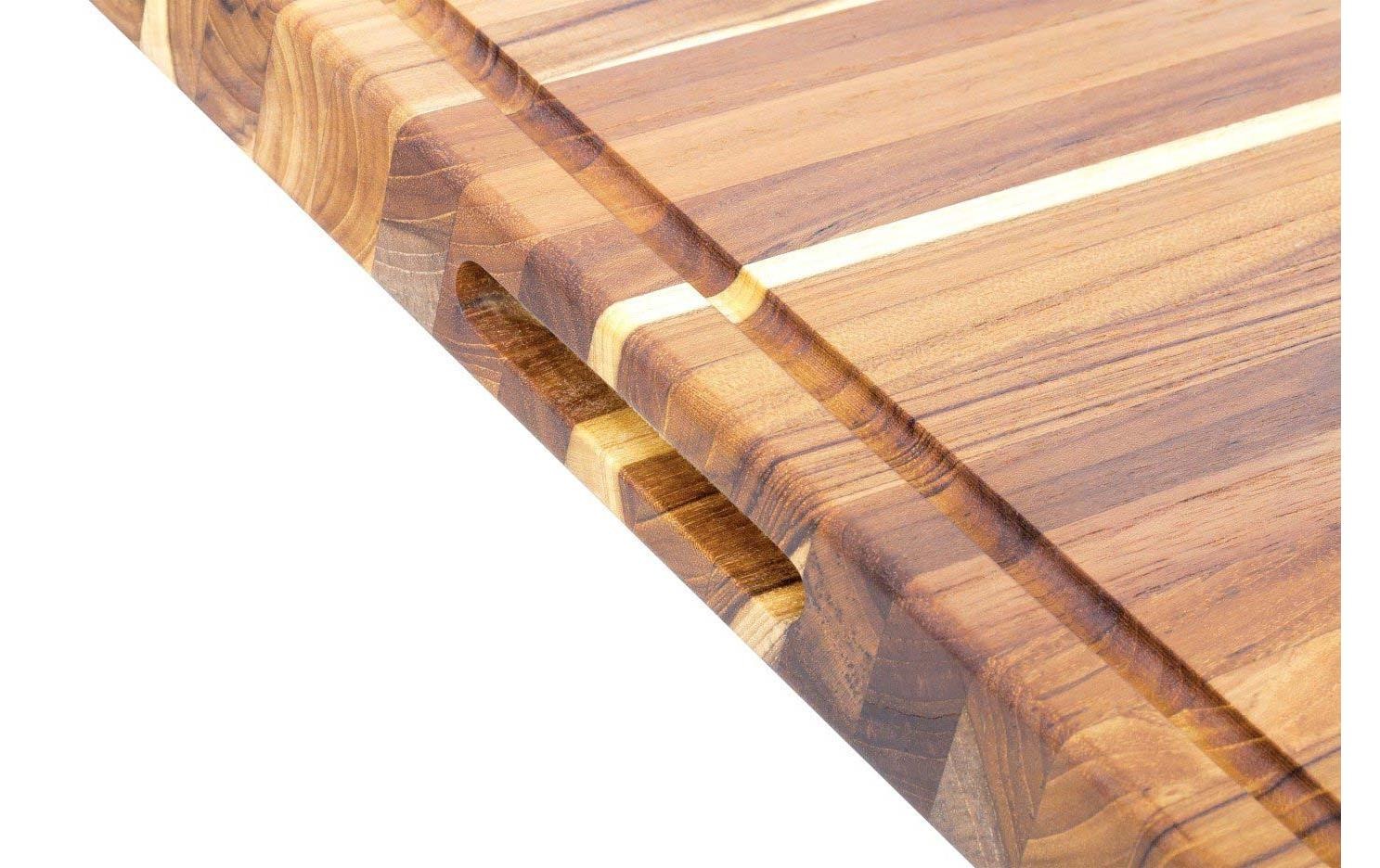 Schneidebrett »Teak-Haus 46x61«, Holzart: Teakholz, Holzherkunft: Vietnam