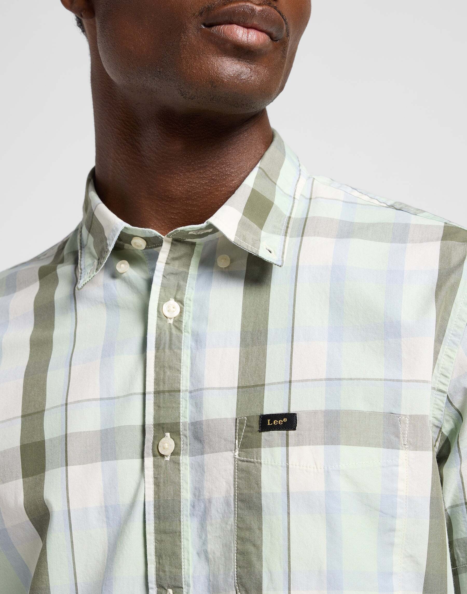 Lee® Kurzarmhemd »LEE Kurzarmhemd Lee Button Down Ss«