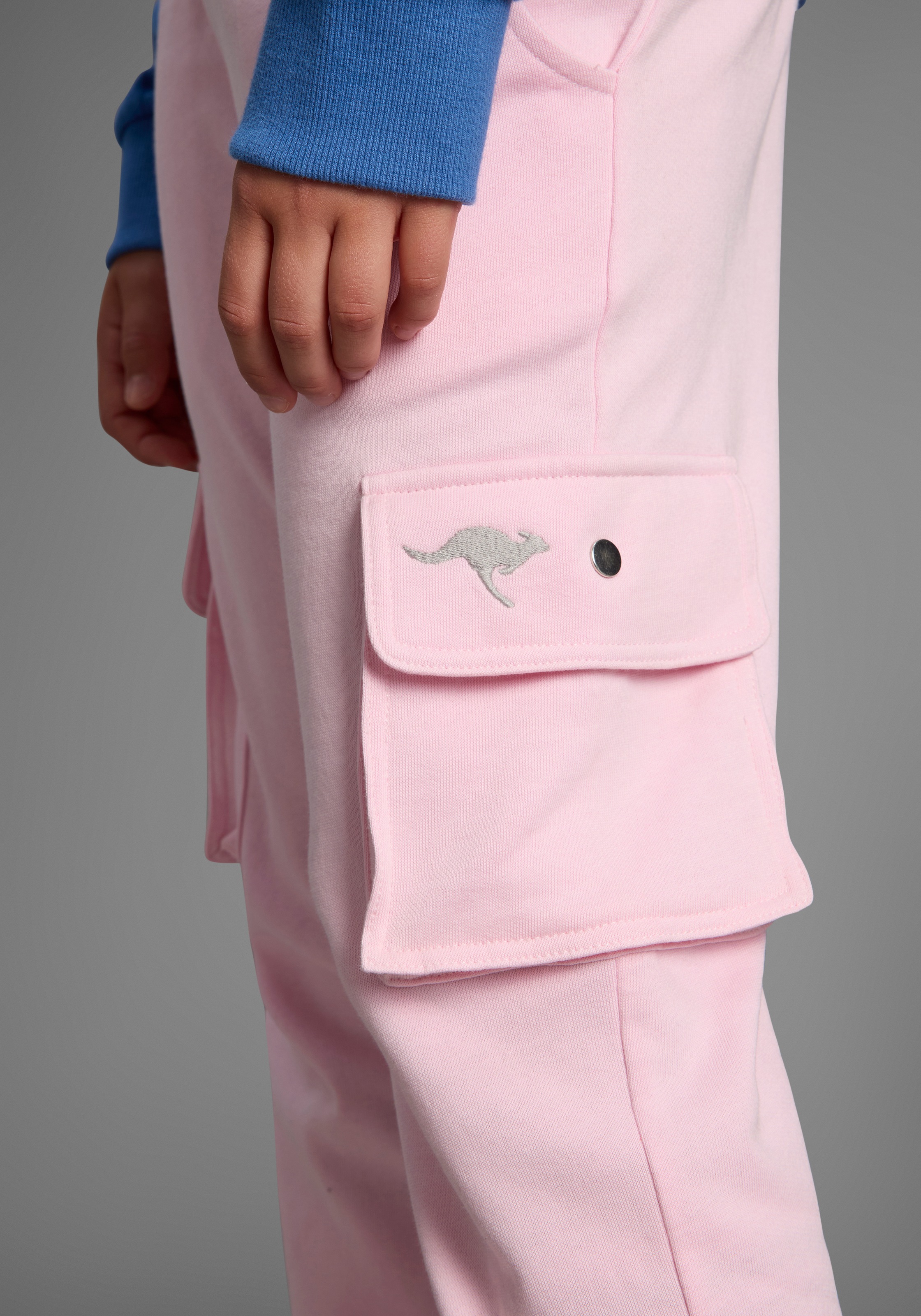 KangaROOS Sweathose »Cargo-Sweathose«, Lässige Sweathose, Jogginghose mit Taschen