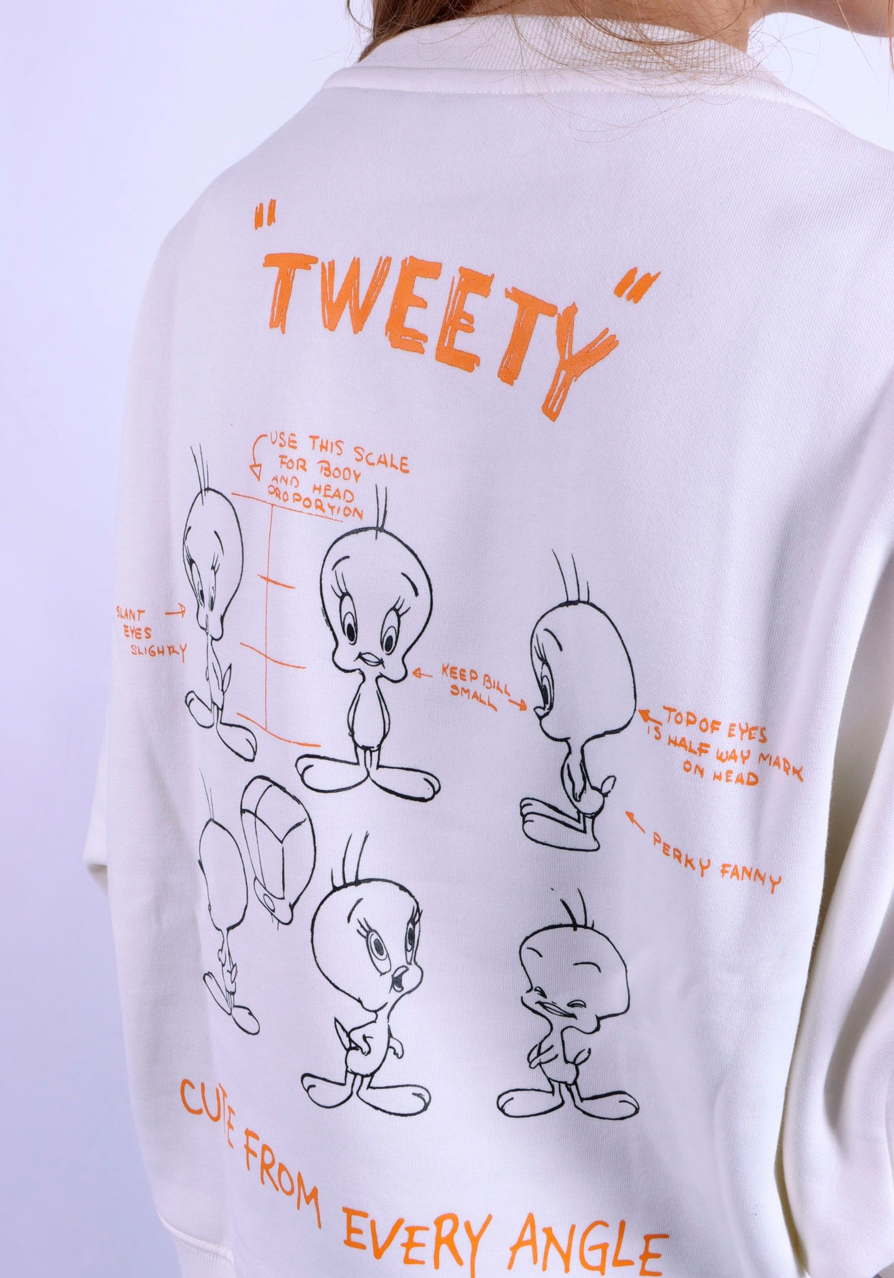 Design auf Character Sweatshirt, New Capelli kaufen Lizenz Vorder- online Jelmoli-Versand Tweety York | Rückseite. &