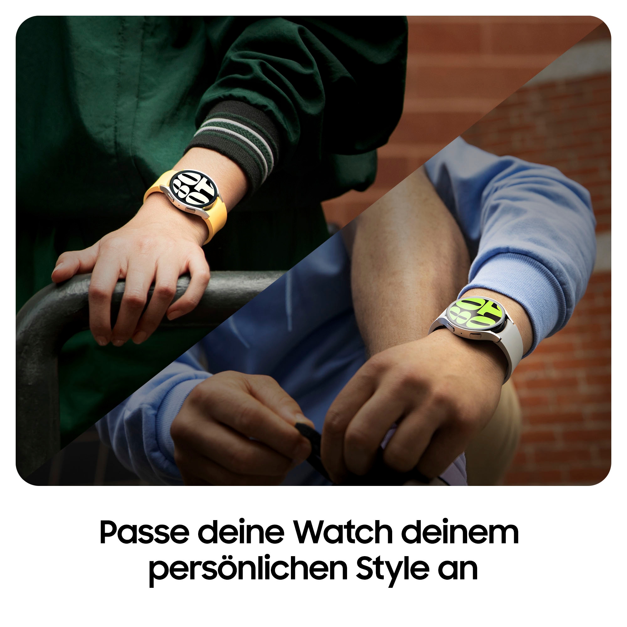 Samsung Smartwatch »Galaxy Watch 6«, (3'73 cm / 1'5 Zoll), Wear OS by Samsung, 16 GB
