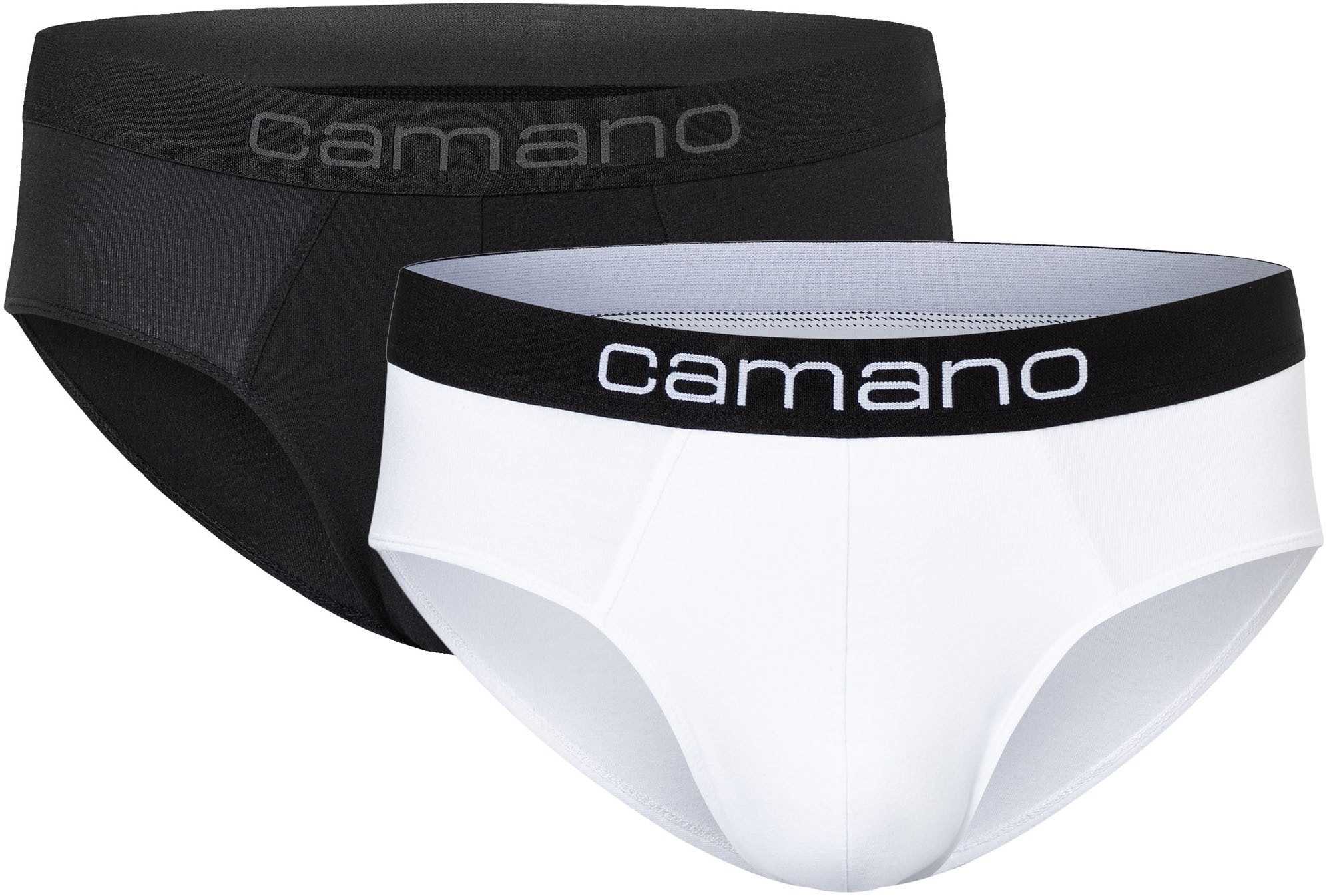 Camano Slip »comfort« 2er Pack, mit elastischem Logobund