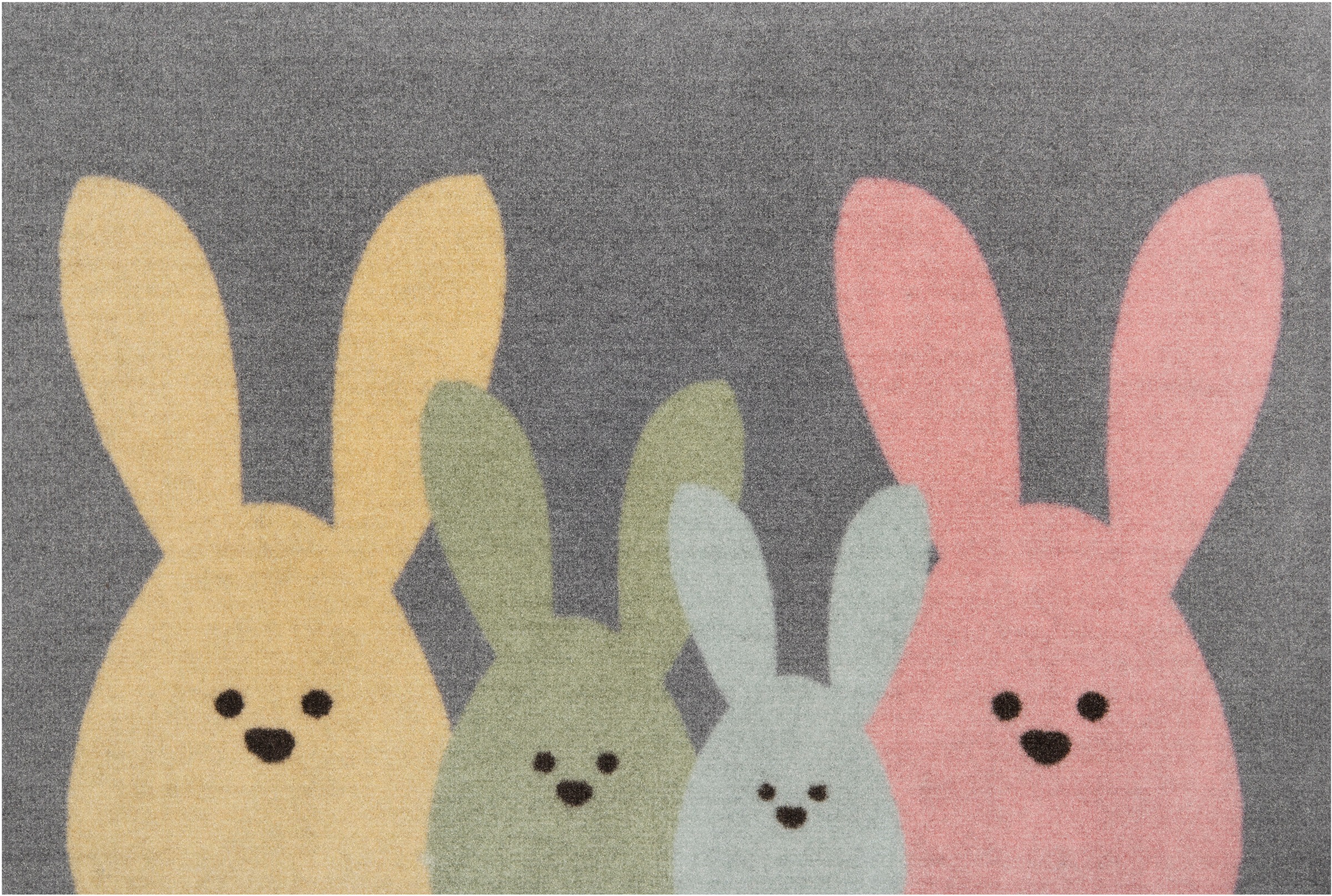 ❤ HANSE Home Fussmatte »Bunny Family«, rechteckig, Schmutzfangmatte, In-&  Outdoor, Rutschfest, Waschbar, Türmatte, Ostern kaufen im Jelmoli-Online  Shop