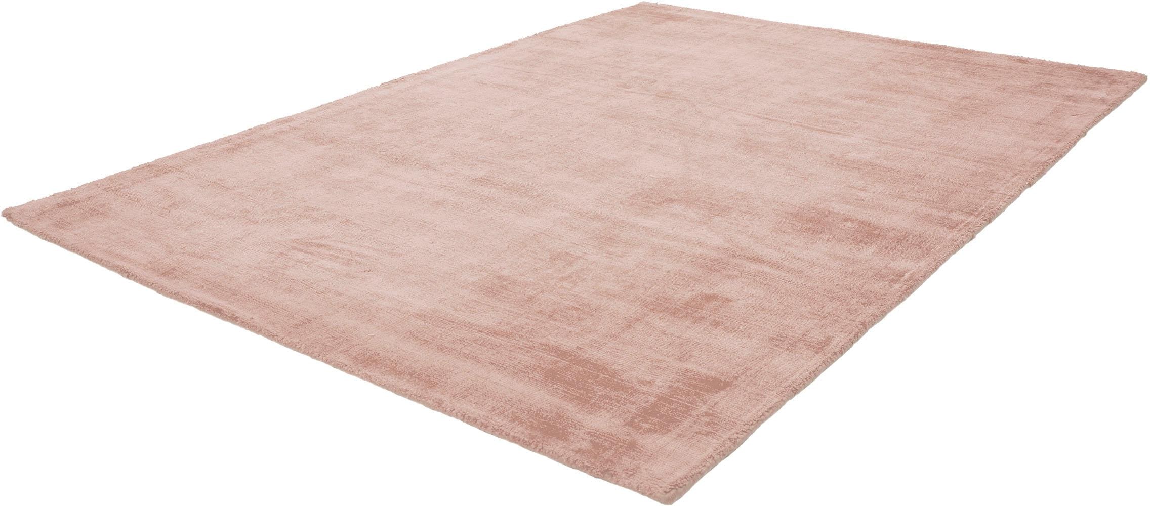 Teppich »My Maori 220«, rechteckig, Uni-Farben, Material: 100% Viskose, handgewebt,...
