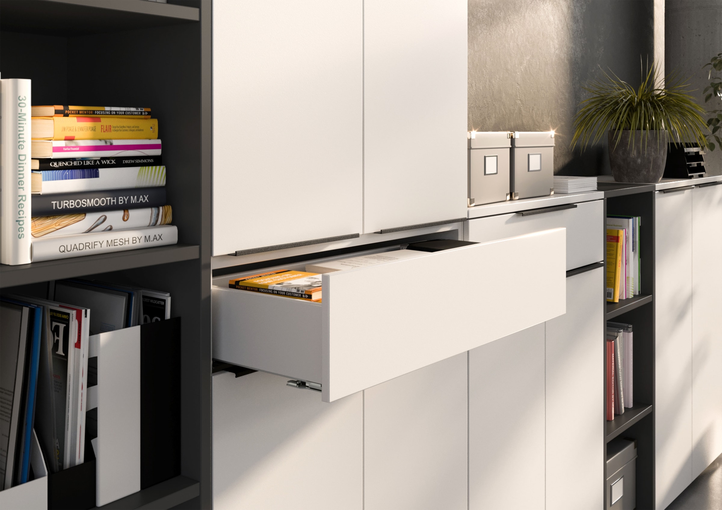 GERMANIA Aktenschrank »Mailand«, optional mit Schublade, Türdämpfer, Breite 80 cm, Made in Germany