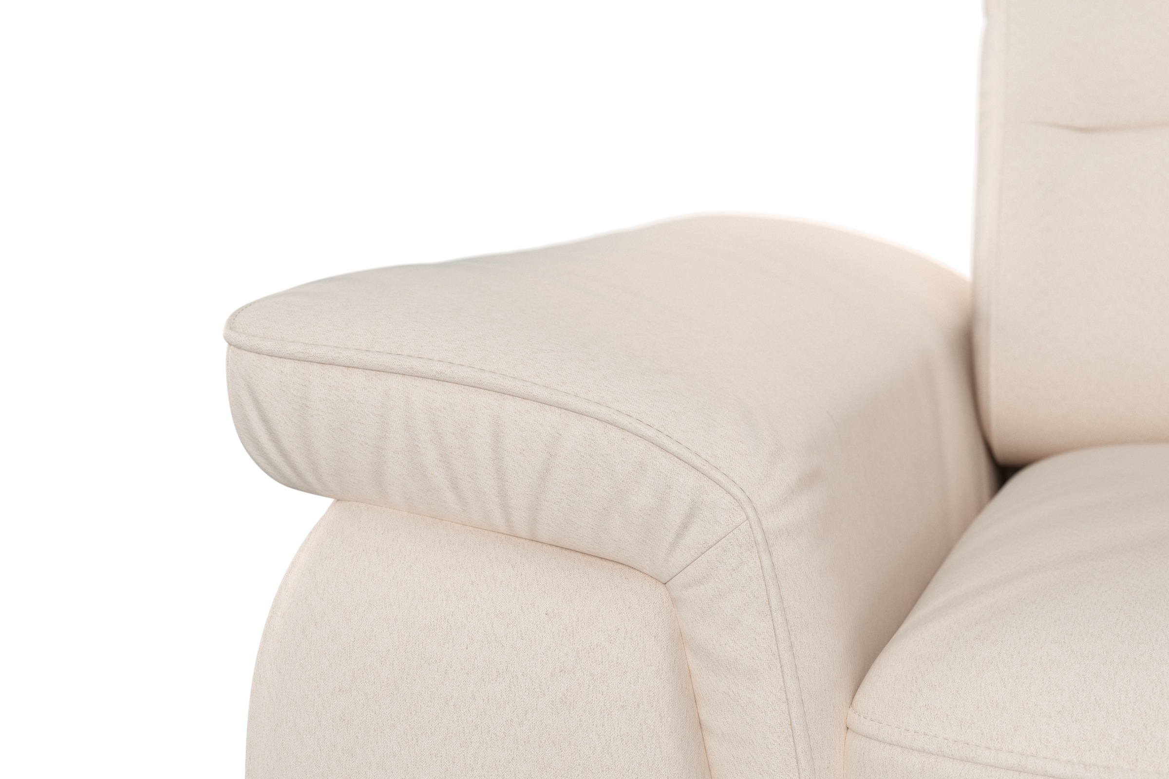sit&more Ecksofa »Sinatra L-Form«, optional mit Kopfteilverstellung und Armteilfunktion