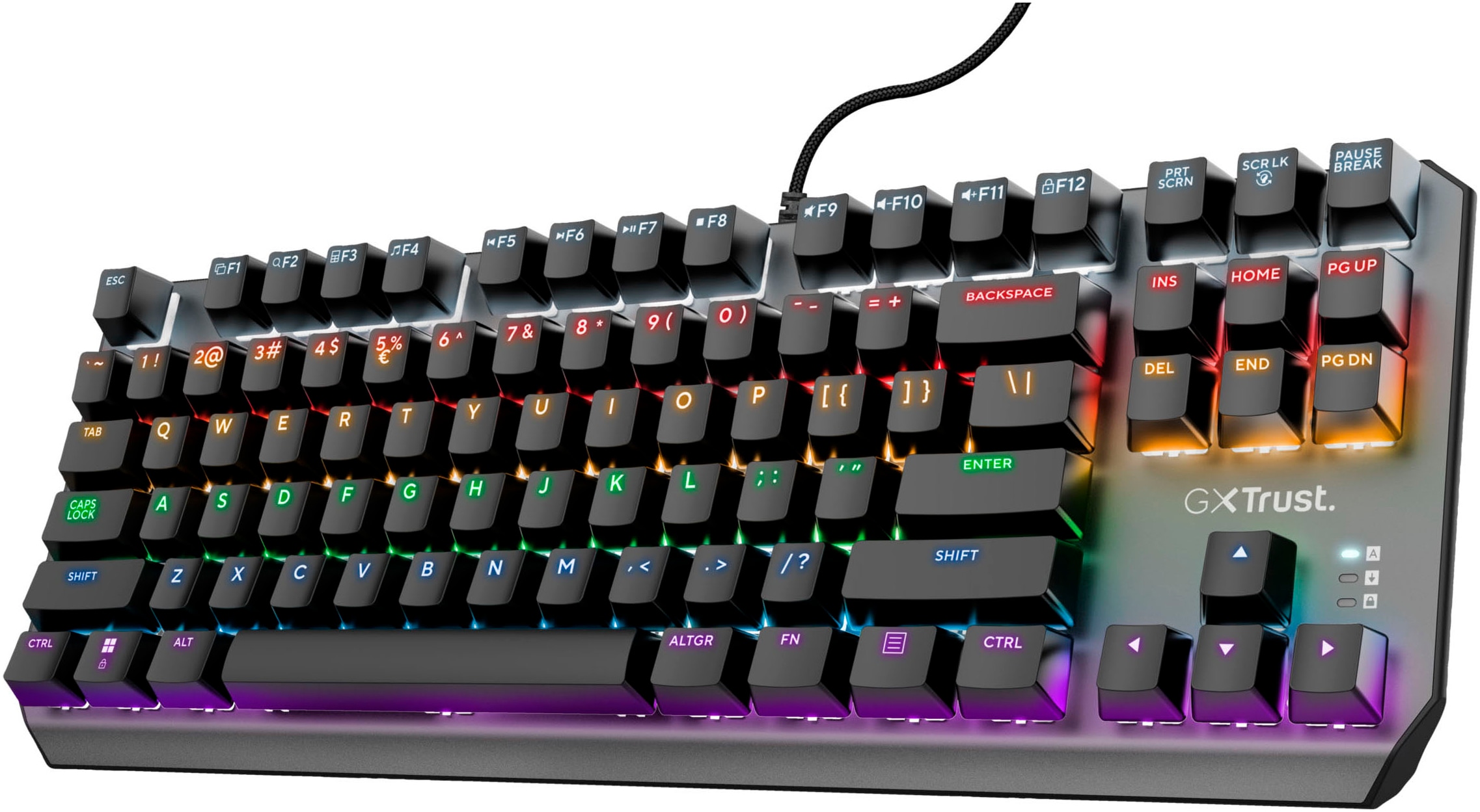 Gaming-Tastatur »GXT 834 Callaz«, (Fn-Tasten-Multimedia-Tasten)