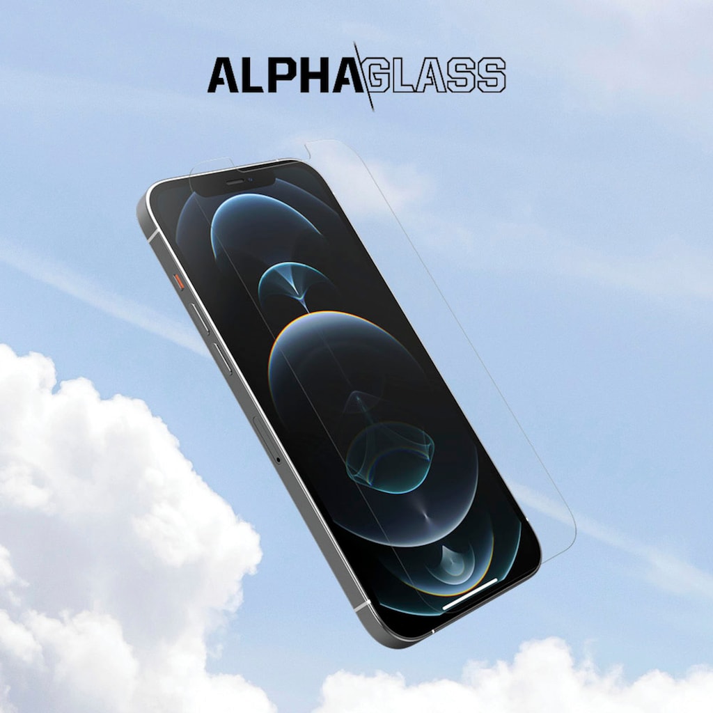 Otterbox Displayschutzglas »Alpha Glass iPhone 12 / iPhone 12 Pro«, für iPhone 12 / iPhone 12 Pro, (1 St.)