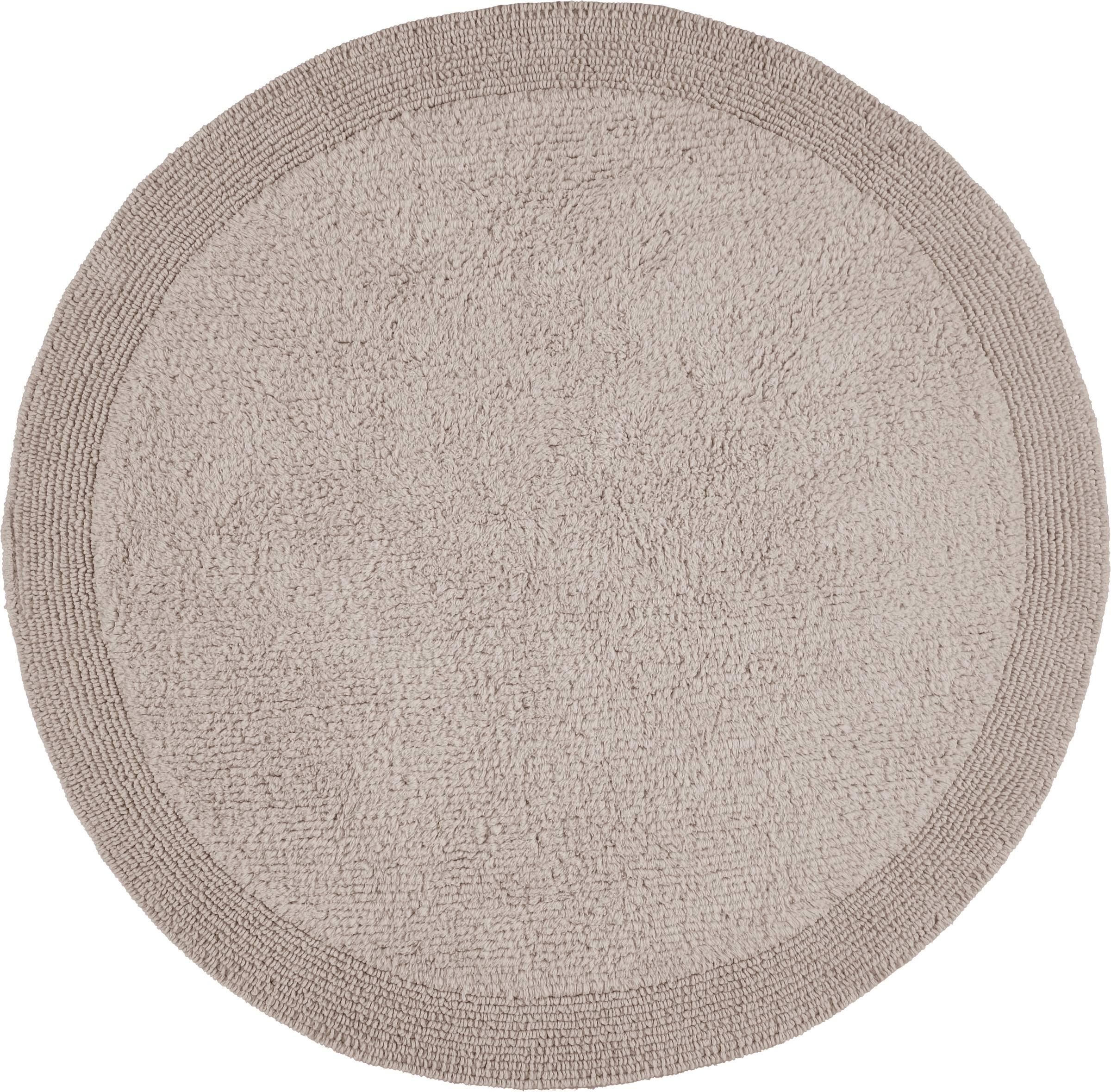 OTTO home Badematte "Kapra, Badvorleger, Badezimmer Teppich" Höhe 14 mm beidseitig nutzbar  fußbodenheizungsgeeignet  strapazierfähig mit Bordüre, Badteppich, Badematte, Baumwolle