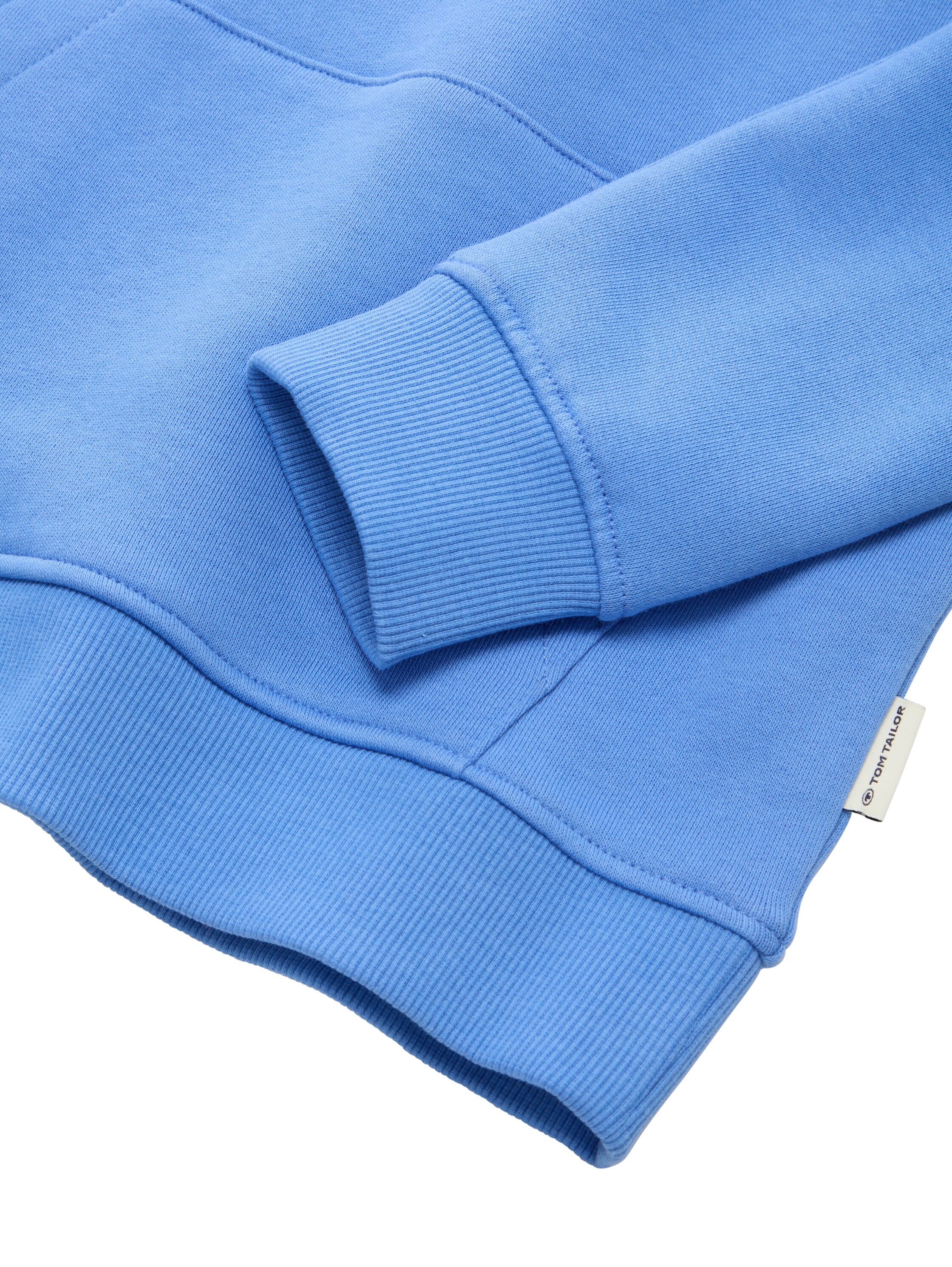 TOM TAILOR Kapuzensweatshirt, mit Logoprint auf der Brust