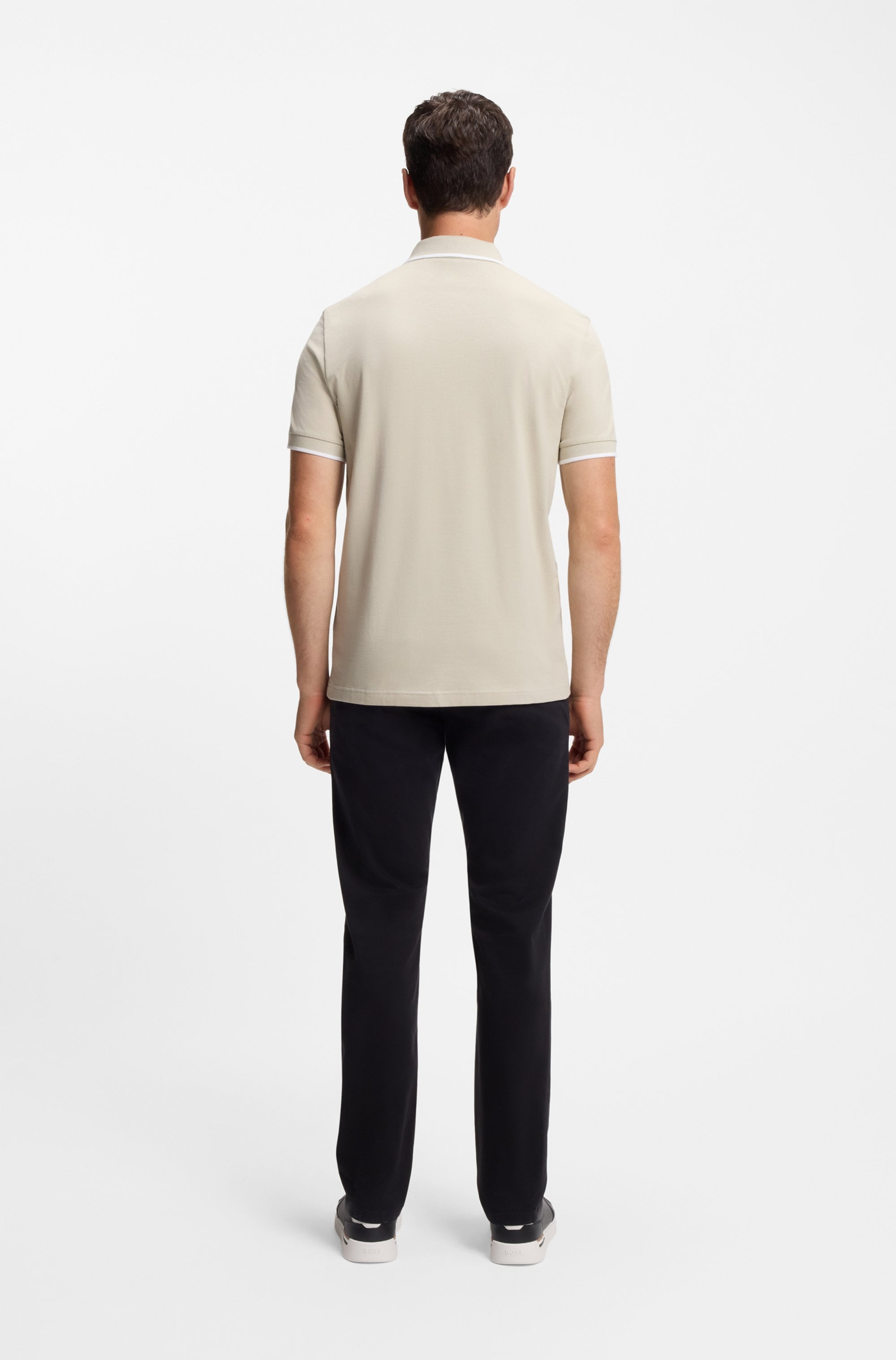 BOSS ORANGE Poloshirt »Passertip«, mit BOSS Logo-Badge