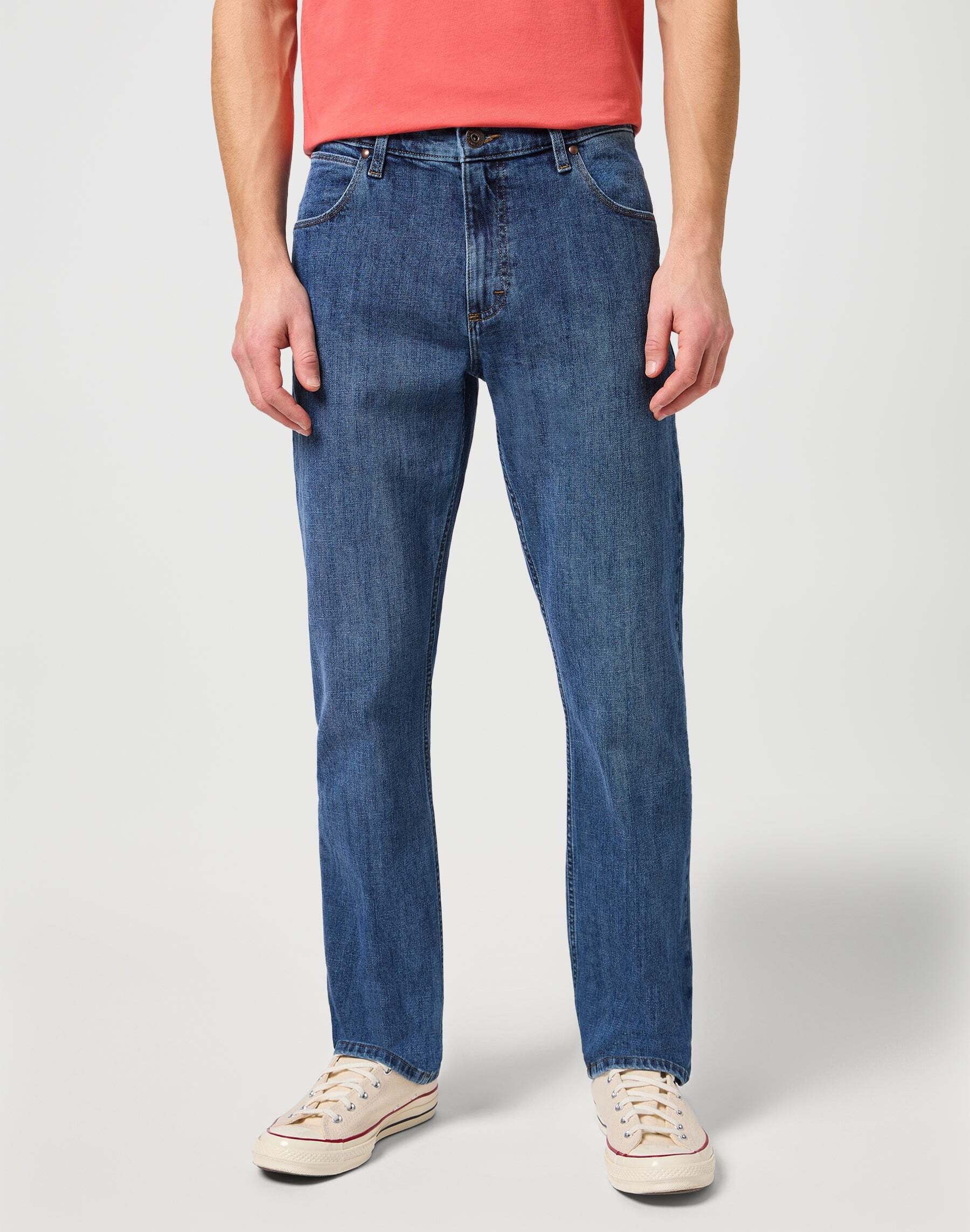 Wrangler Regular-fit-Jeans »WRANGLER Jeans Regular Fit Authentic Straight«