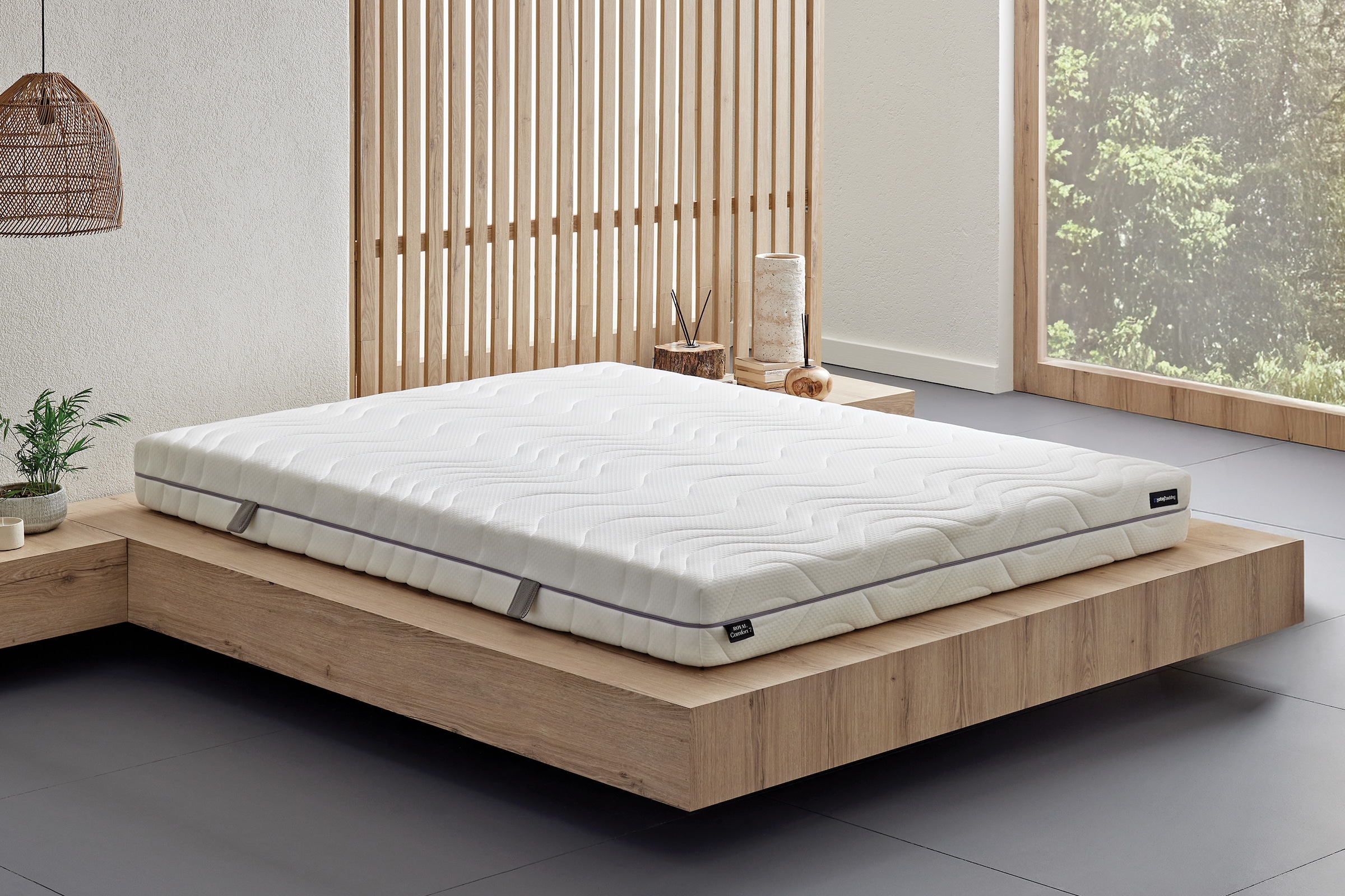 Yatas Bedding Komfortschaummatratze »Royal Comfort 7 Slim, Matratze 90x200, 140x200 cm & weitere Grössen«, 18 cm hoch, Raumgewicht: 28 kg/m³, (1 St., 1-tlg.), 7-Zonen, H3, wendbar ergonomisch, atmungsaktiv