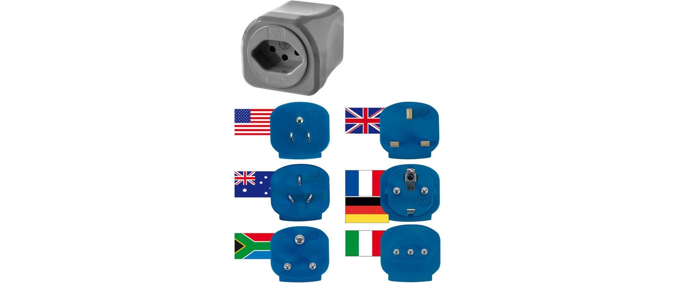 Brennenstuhl Reiseadapter »CH – World«