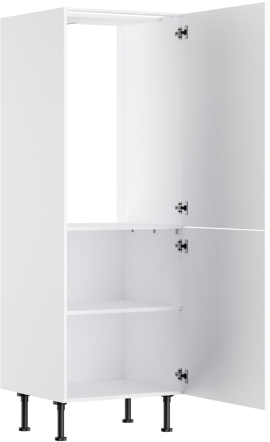 KOCHSTATION Kühlumbauschrank »KS-Bern2«, Breite 60 cm, Höhe 176,6 cm, 2 Türen (Höhe 89,2/70 cm), 1 Einlegeboden