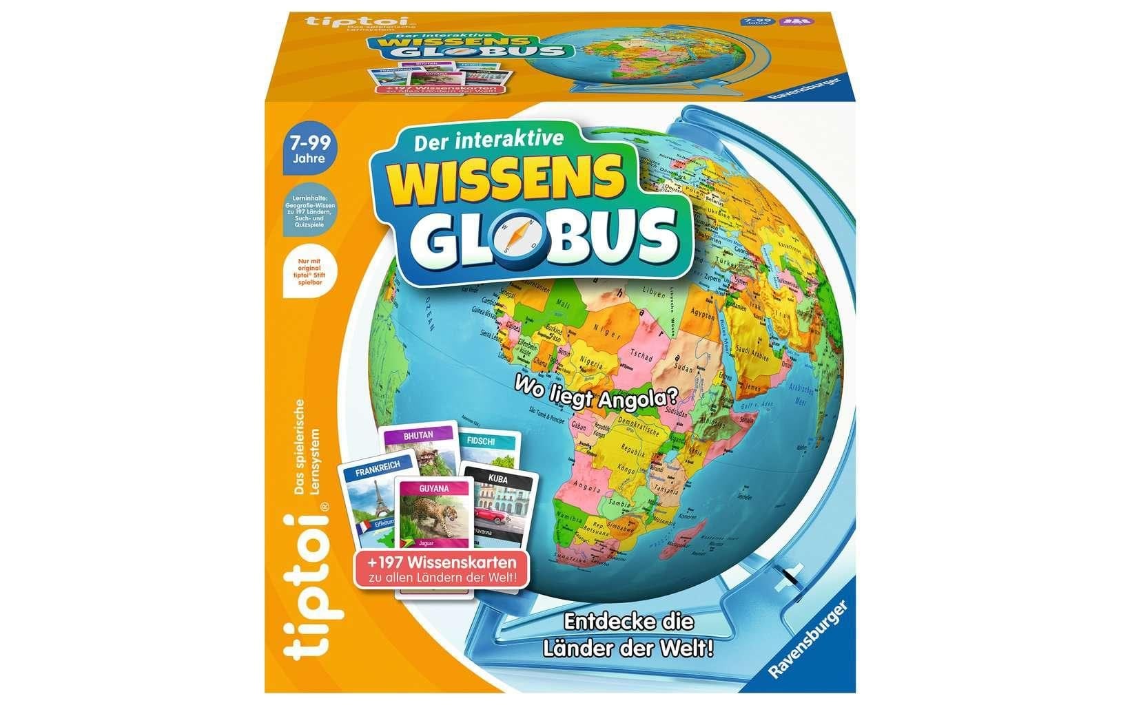  Spiel »tiptoi Der interaktive Wissens-Globus«