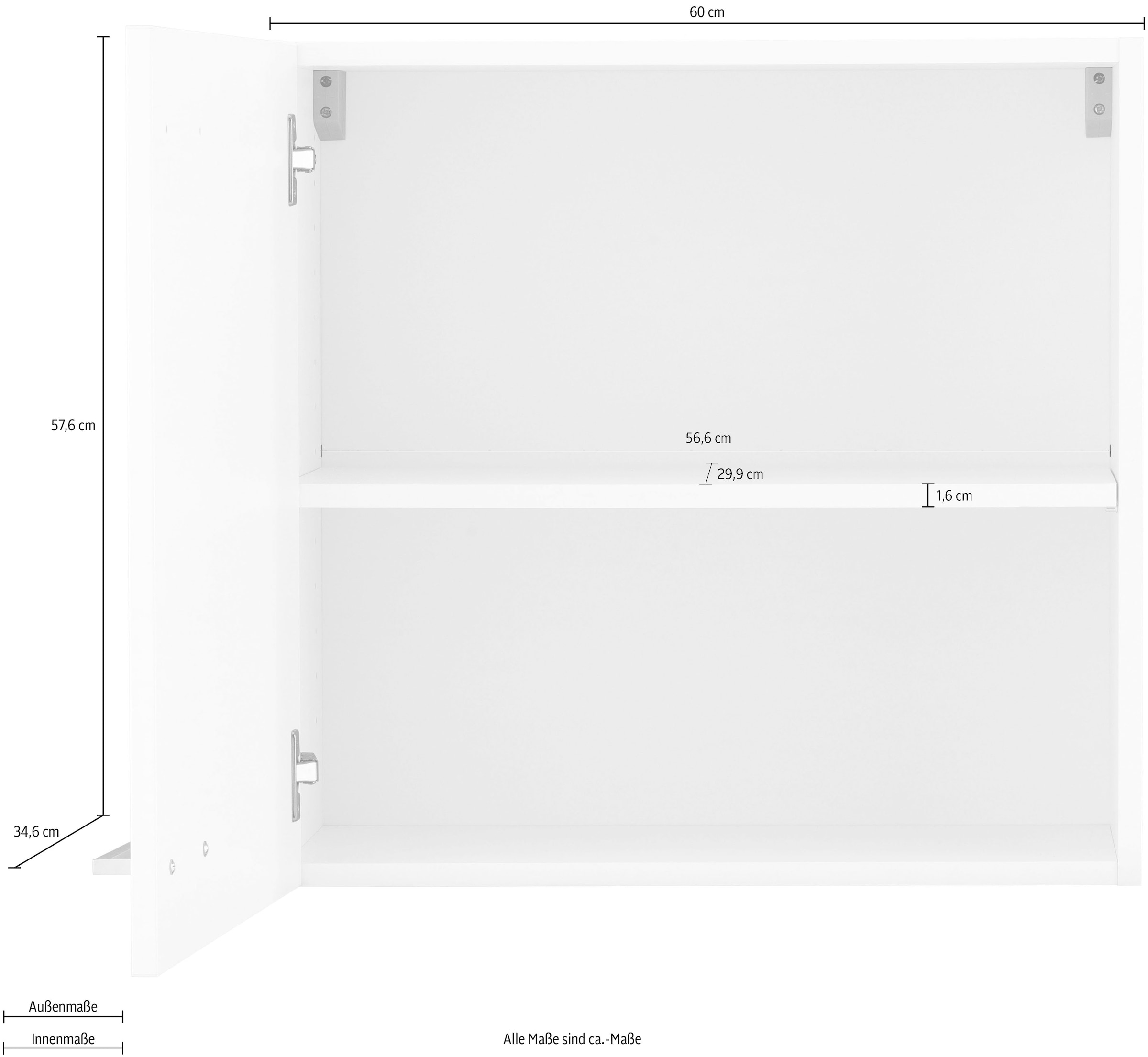 ❤ OPTIFIT Hängeschrank »Iver«, Breite 60 cm, mit 1 Tür entdecken im  Jelmoli-Online Shop