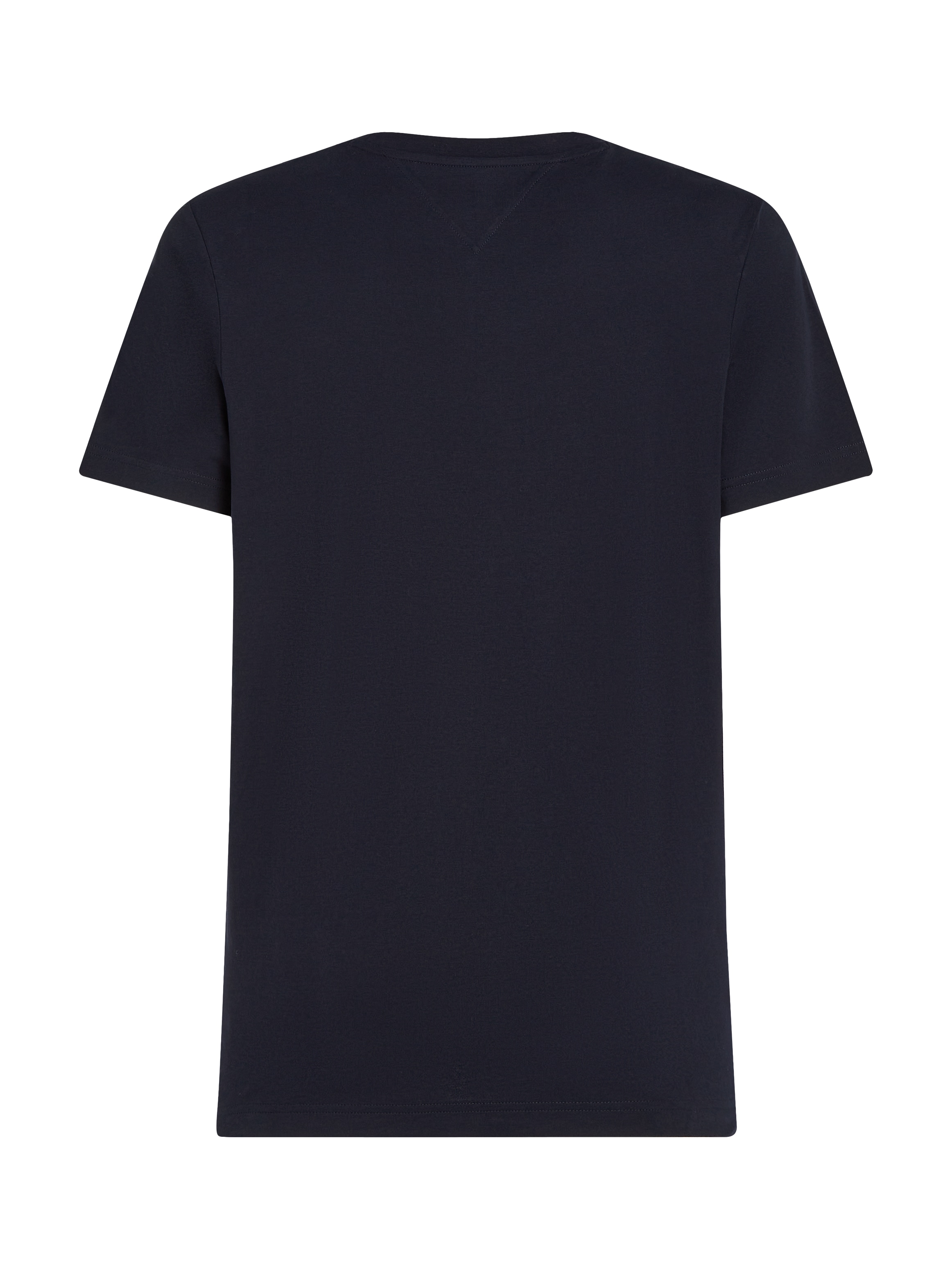 Tommy Hilfiger T-Shirt »HILFIGER CENTER STACK TEE«, mit grossem Schriftprint