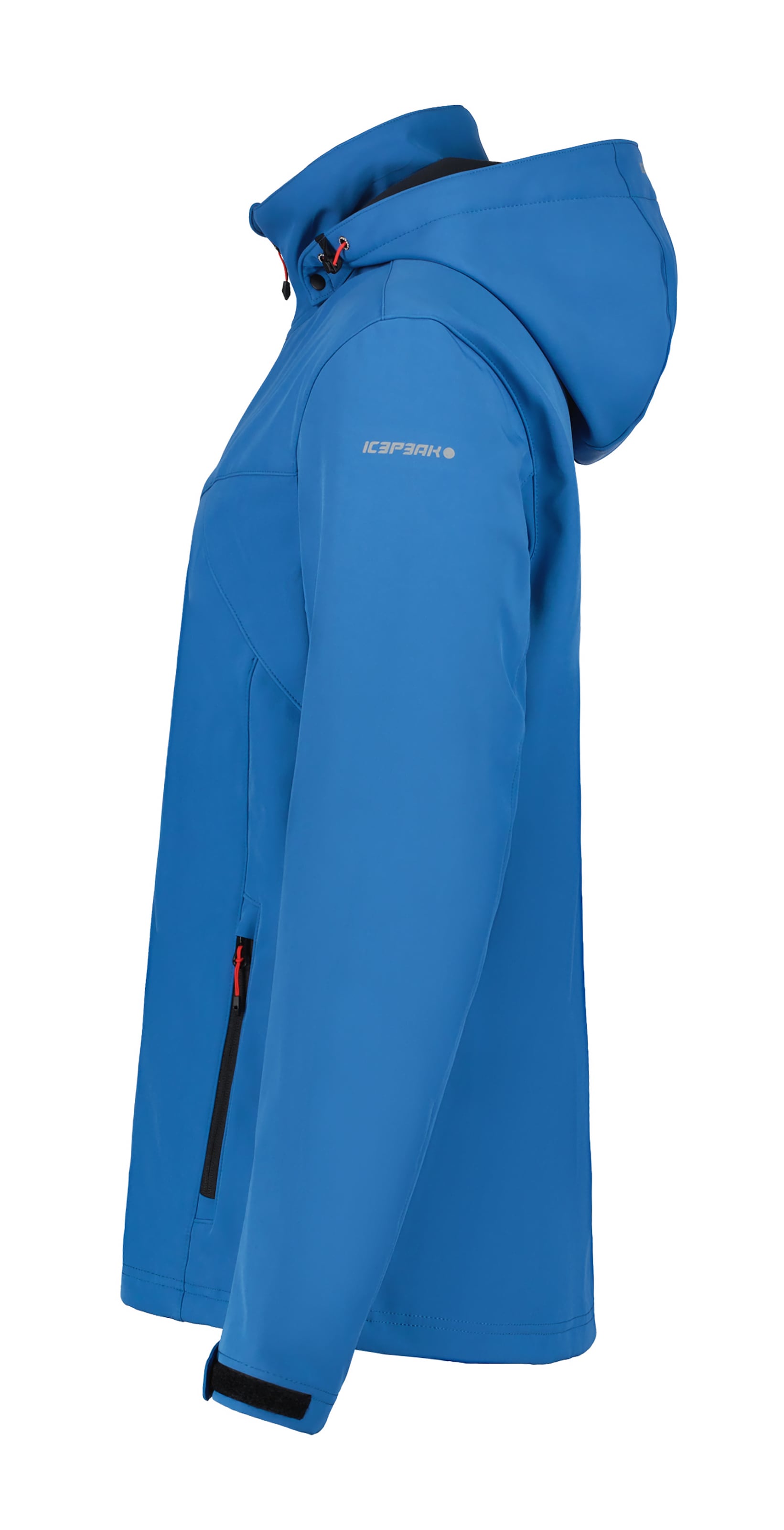 Icepeak Softshelljacke »BRIMFIELD«, (1 St.), mit Kapuze, mit dezenten Logoschriftzügen