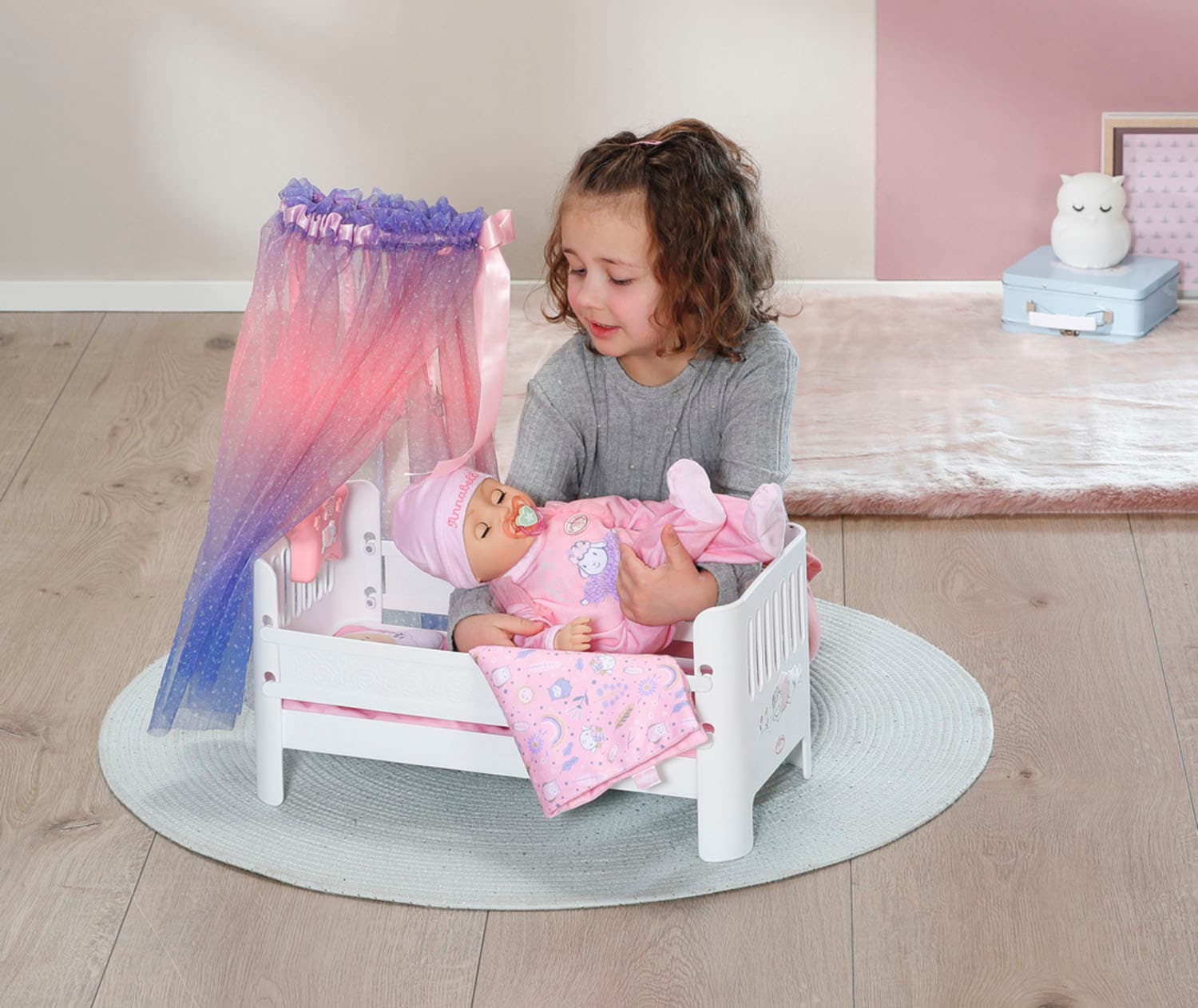 Baby Annabell Puppenbett »Baby Annabell® Sweet Dreams Bett«, mit Sound