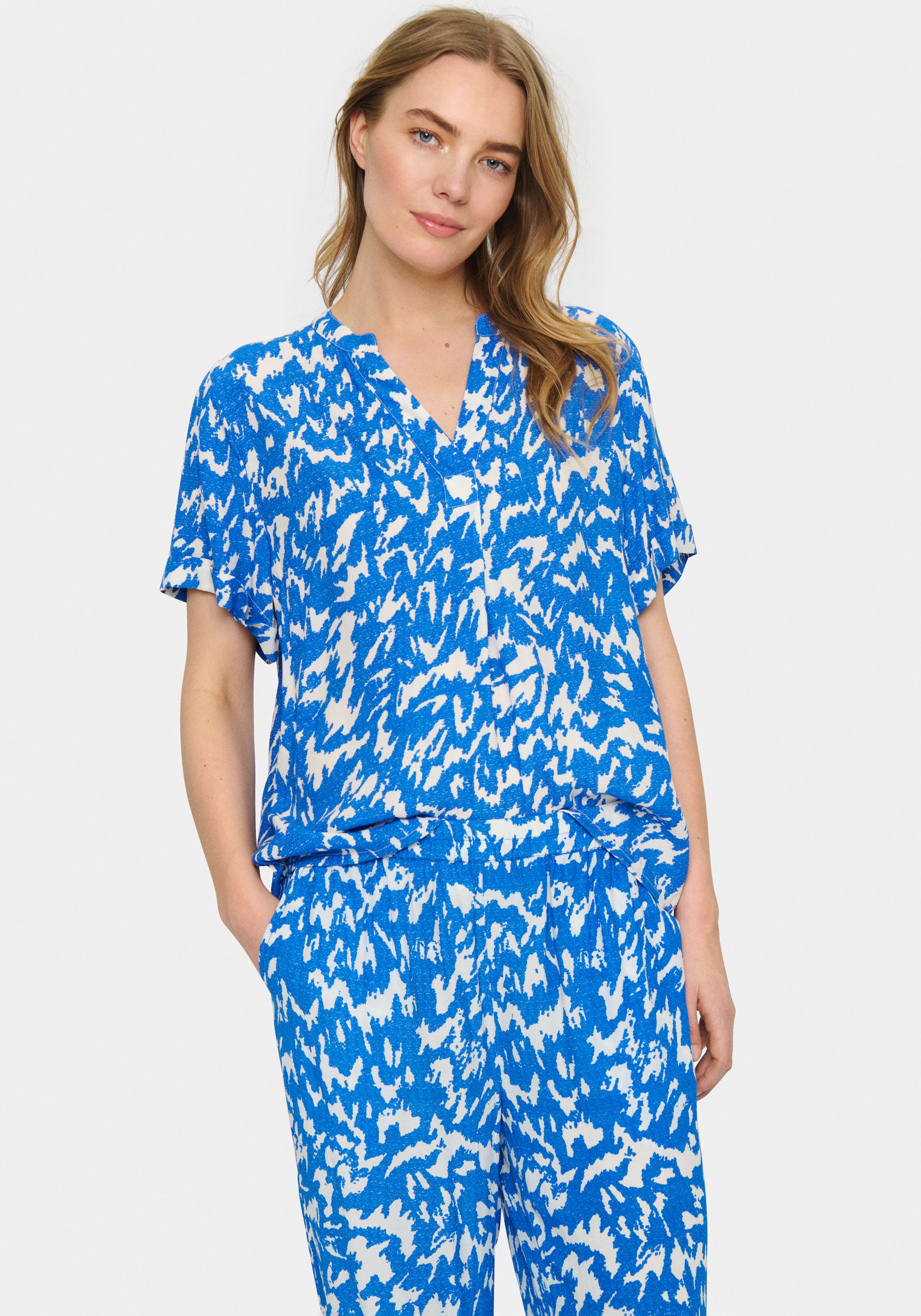 Saint Tropez Blusenshirt "AgnesSZ SS Top"