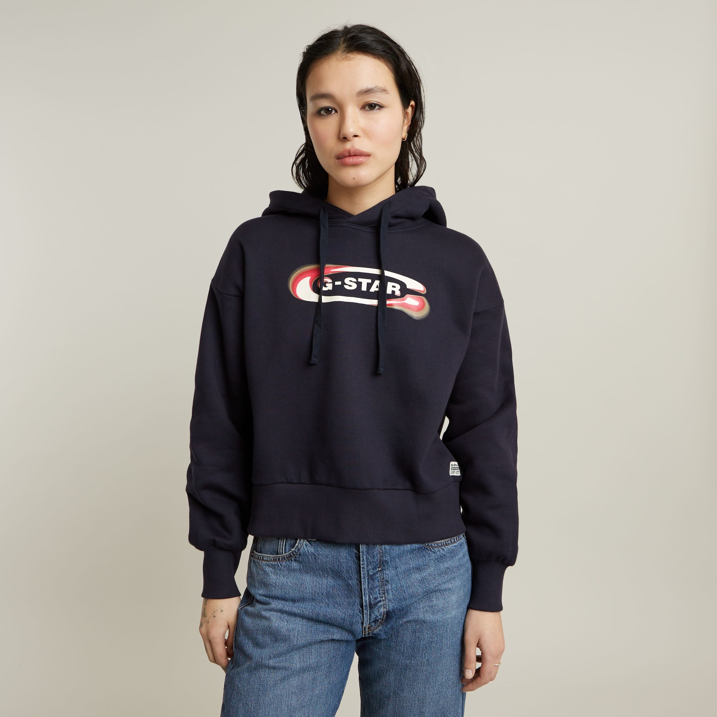 Kapuzensweatshirt »Old Skool Logo Loose«