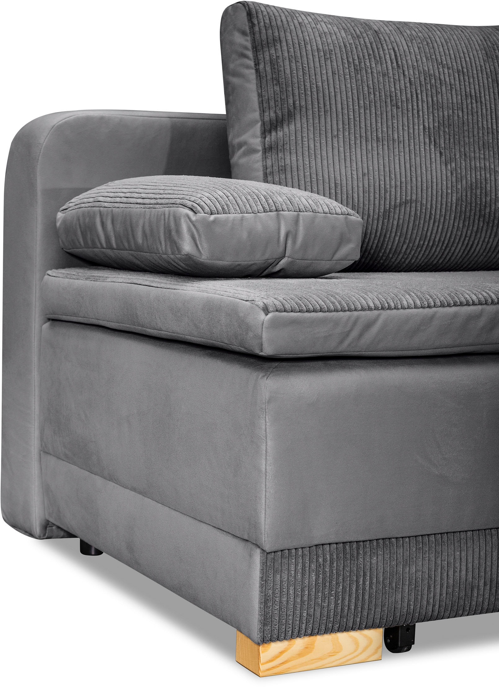 INOSIGN Schlafsofa »Ben«, mit Boxspringaufbau, Bettfunktion & Bettkasten, Dauerschlafsofa
