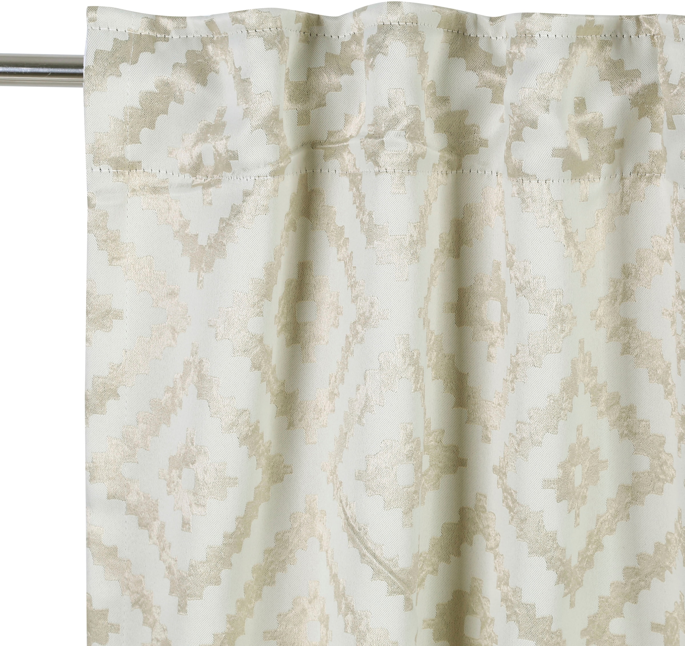 elbgestoeber Verdunkelungsvorhang »Elbscholle«, (1 St.), blickdicht, mit beidseitigem  Jacquard Muster, modern, bis 295 cm Länge online bestellen | Jelmoli-Versand