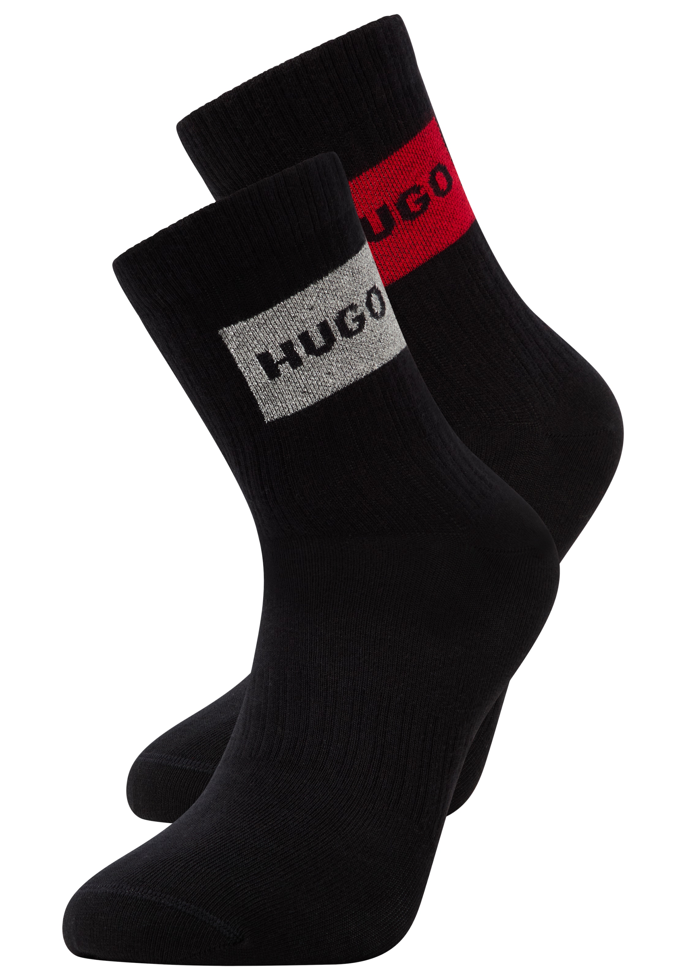 HUGO Underwear Socken »2P QS GIFT LUREX«, (2 Paar)