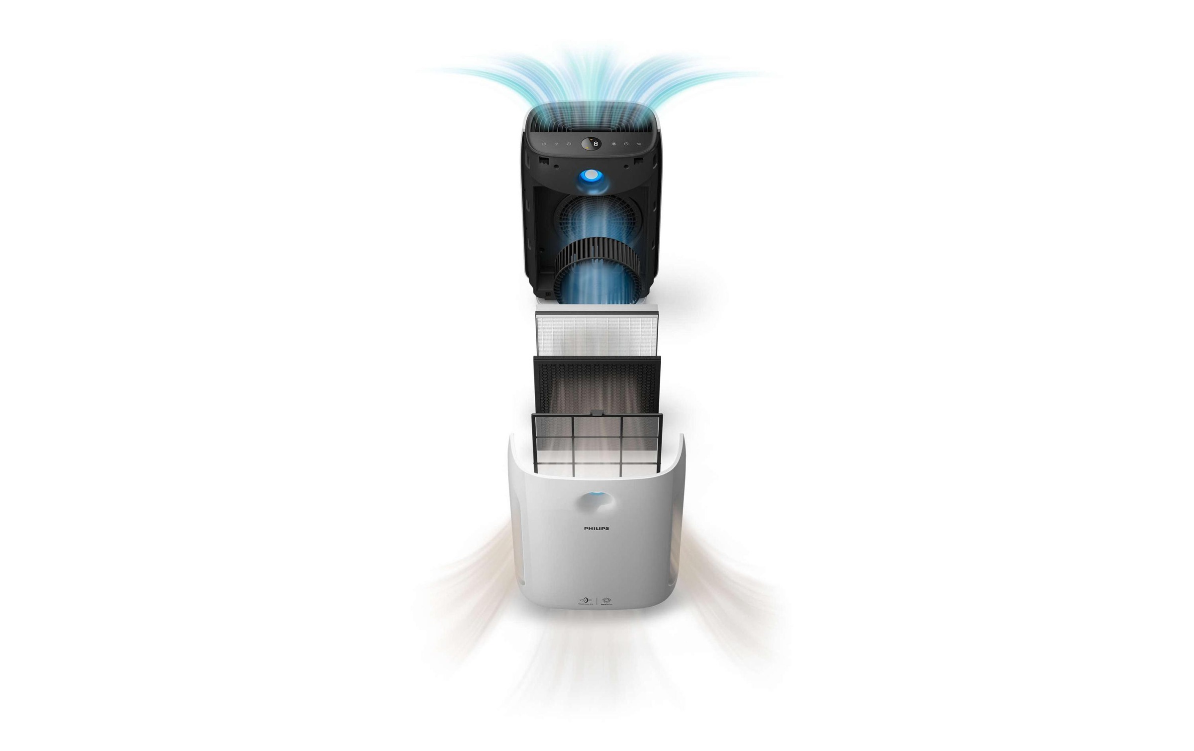 Philips Luftreiniger »Series 2000i AC2889/10«, für 79 m² Räume