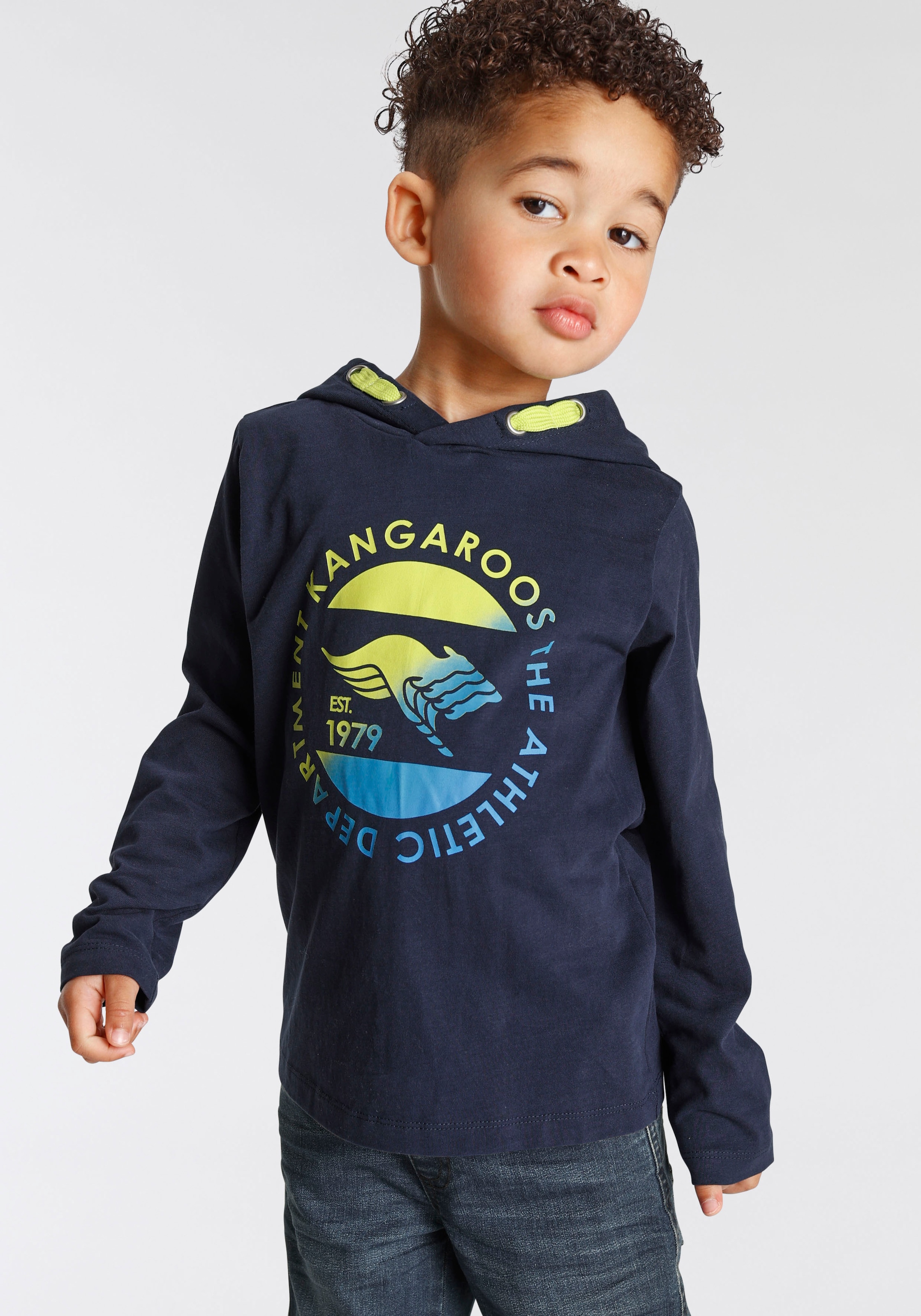 kleine KangaROOS ✵ für | Kapuzenshirt, günstig Jungen Jelmoli-Versand ordern