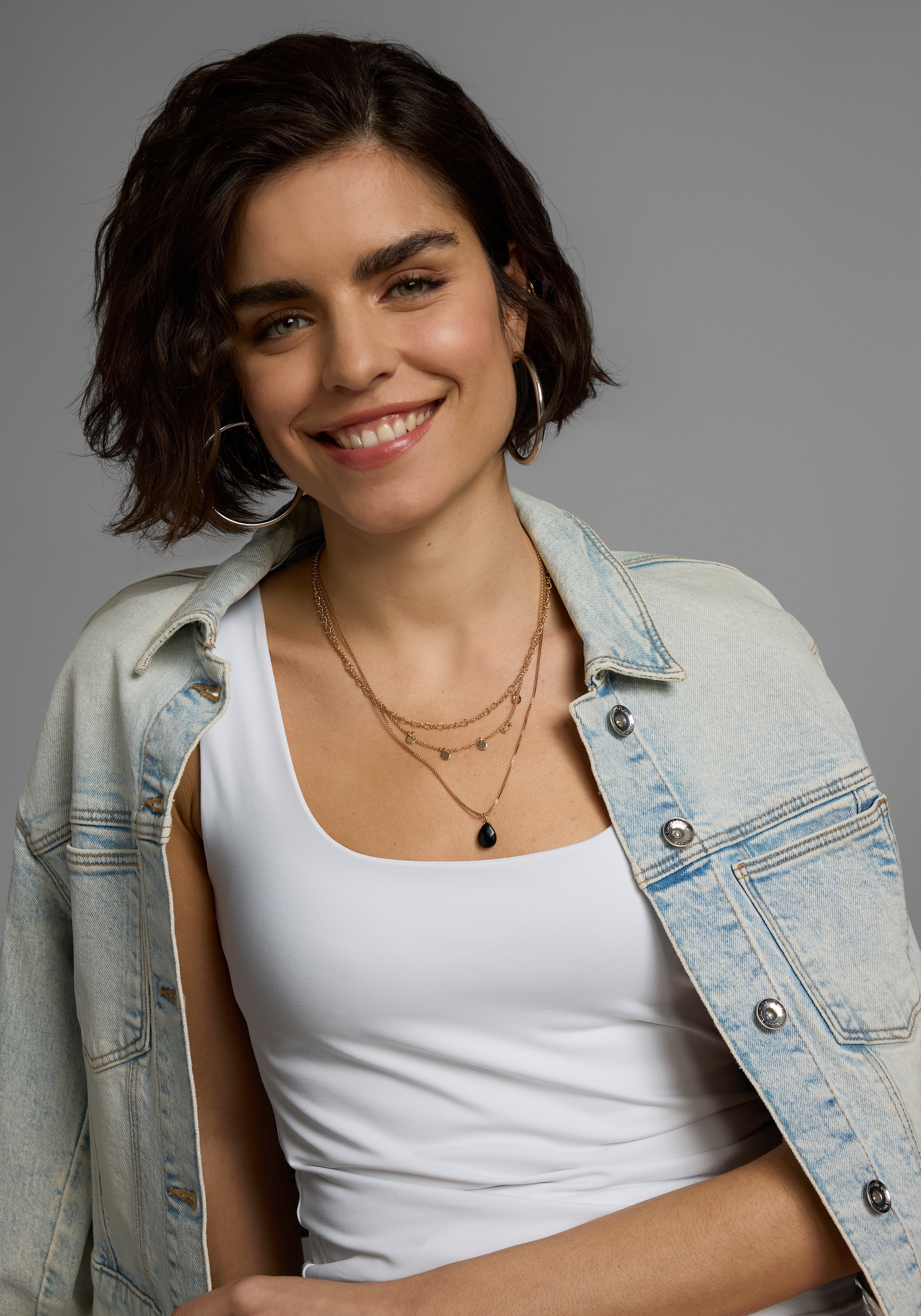 Laura Scott Tanktop, mit modischem Karree-Ausschnitt - NEUE KOLLEKTION