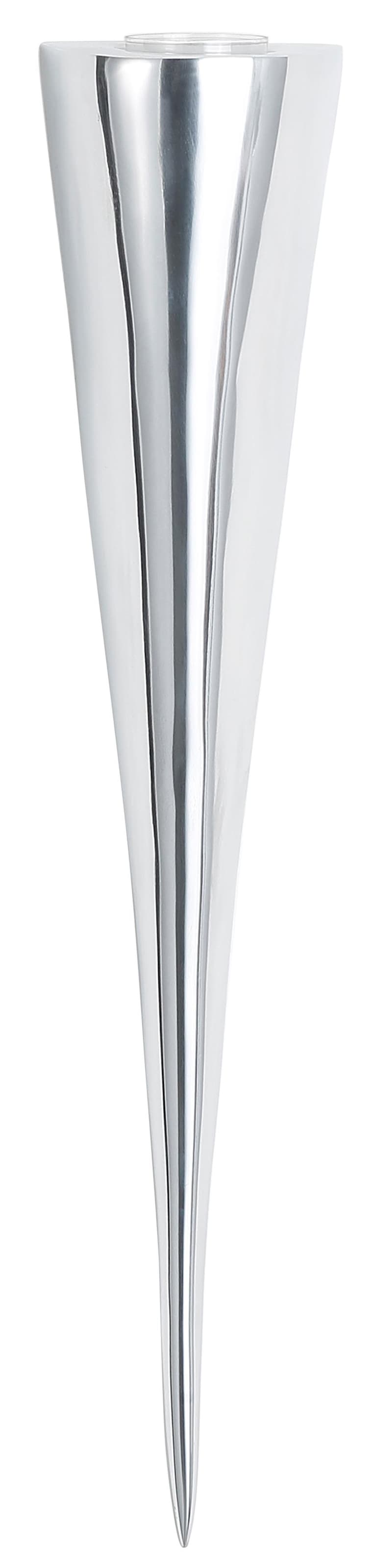 Home affaire Wandkerzenhalter, modern, Aluminium, silberfarben