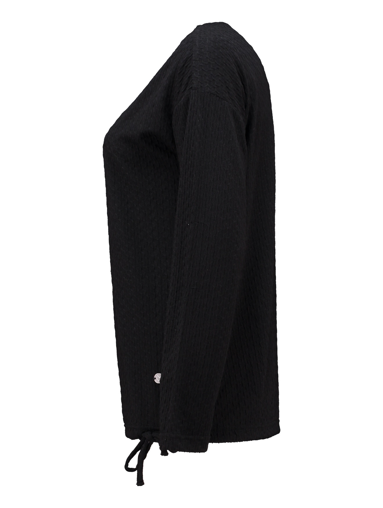 ZABAIONE Langarmshirt »Do44natella«, aus Strukturware