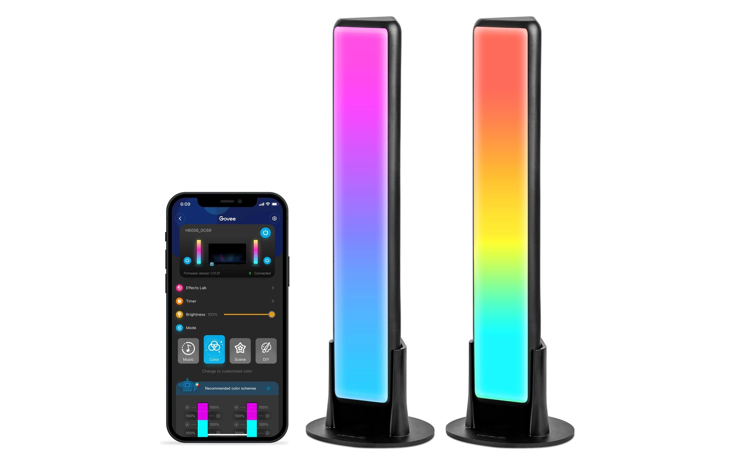 LED Deckenleuchte »Govee Flow Plus RGBICW«