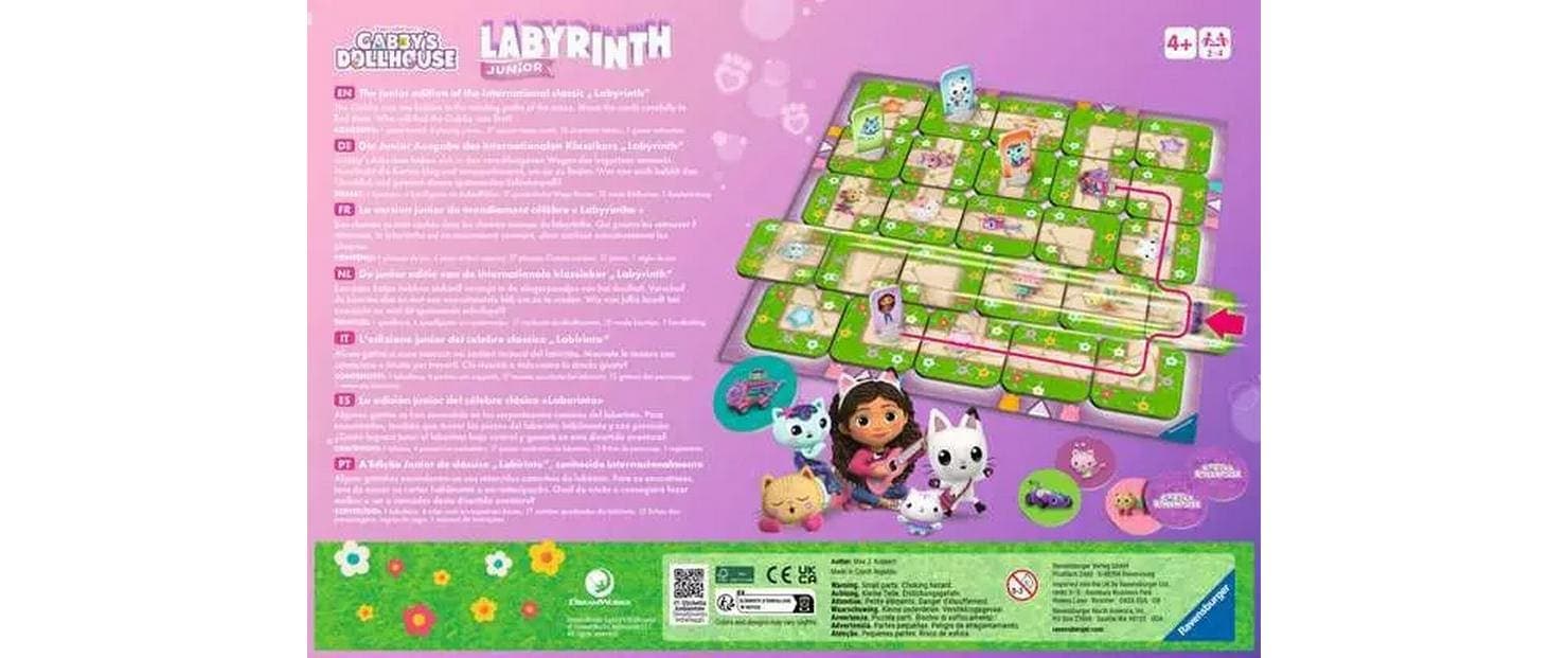 Ravensburger Spiel »Gabby's Dollhouse Junior Labyrinth«