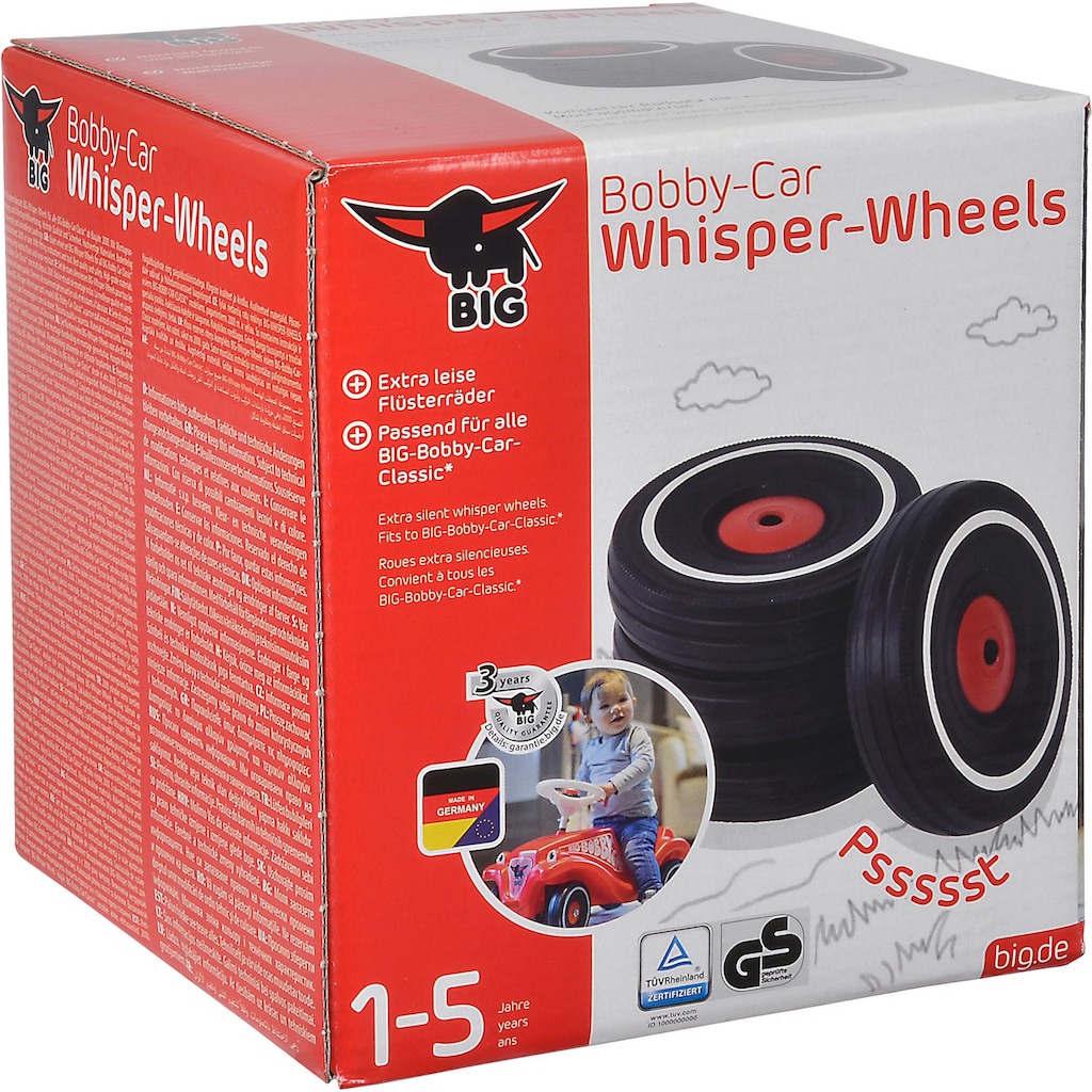 BIG Rutscherauto »BIG Bobby Car Whisper Wheels«