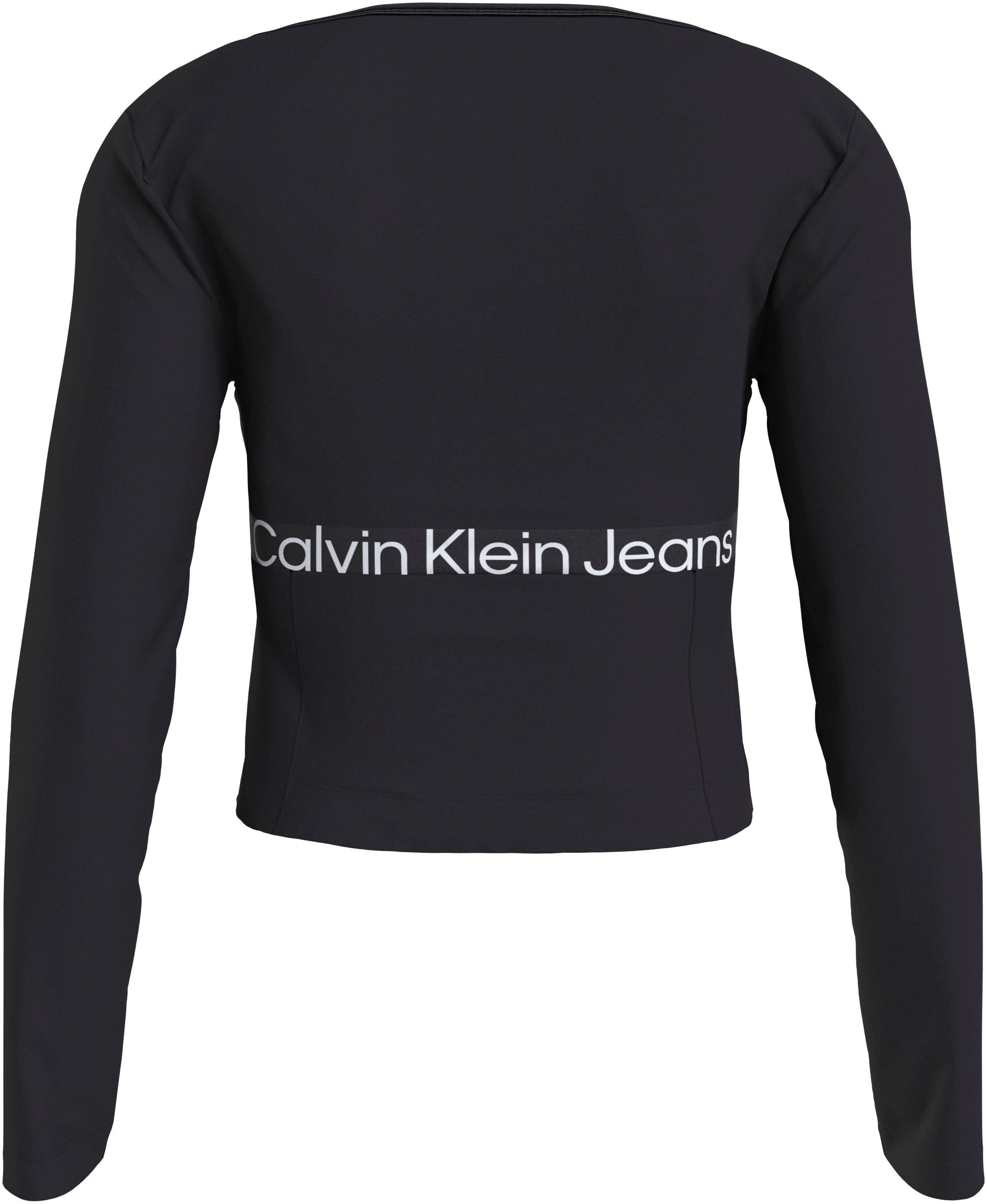 Calvin Klein Jeans LS »LOGO online ELASTIC Jelmoli-Versand T-Shirt TOP« | MILANO kaufen
