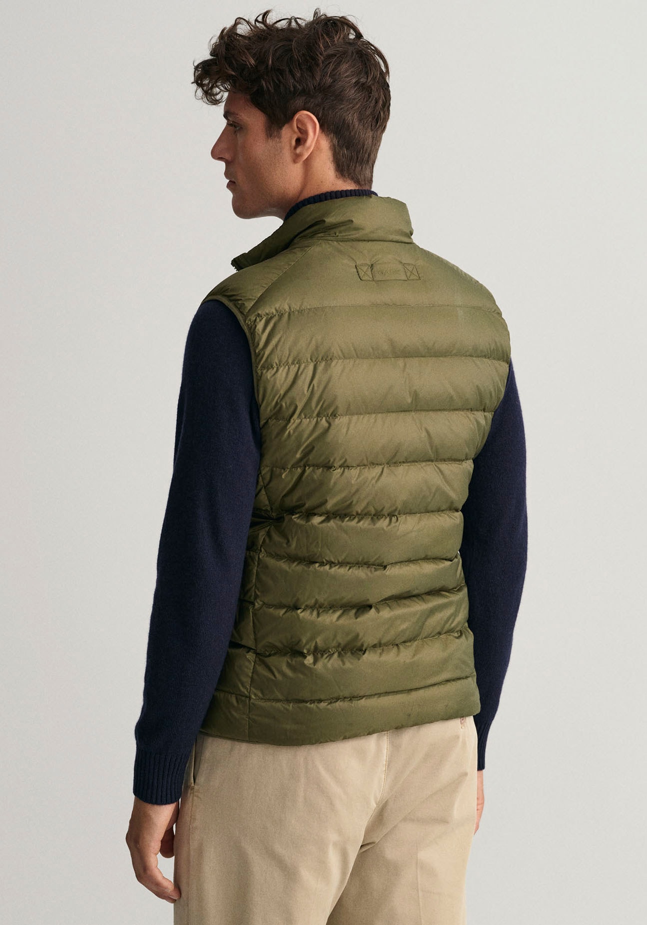 Gant Steppweste »LIGHT GILET«, im Streifen-Stepp-Look